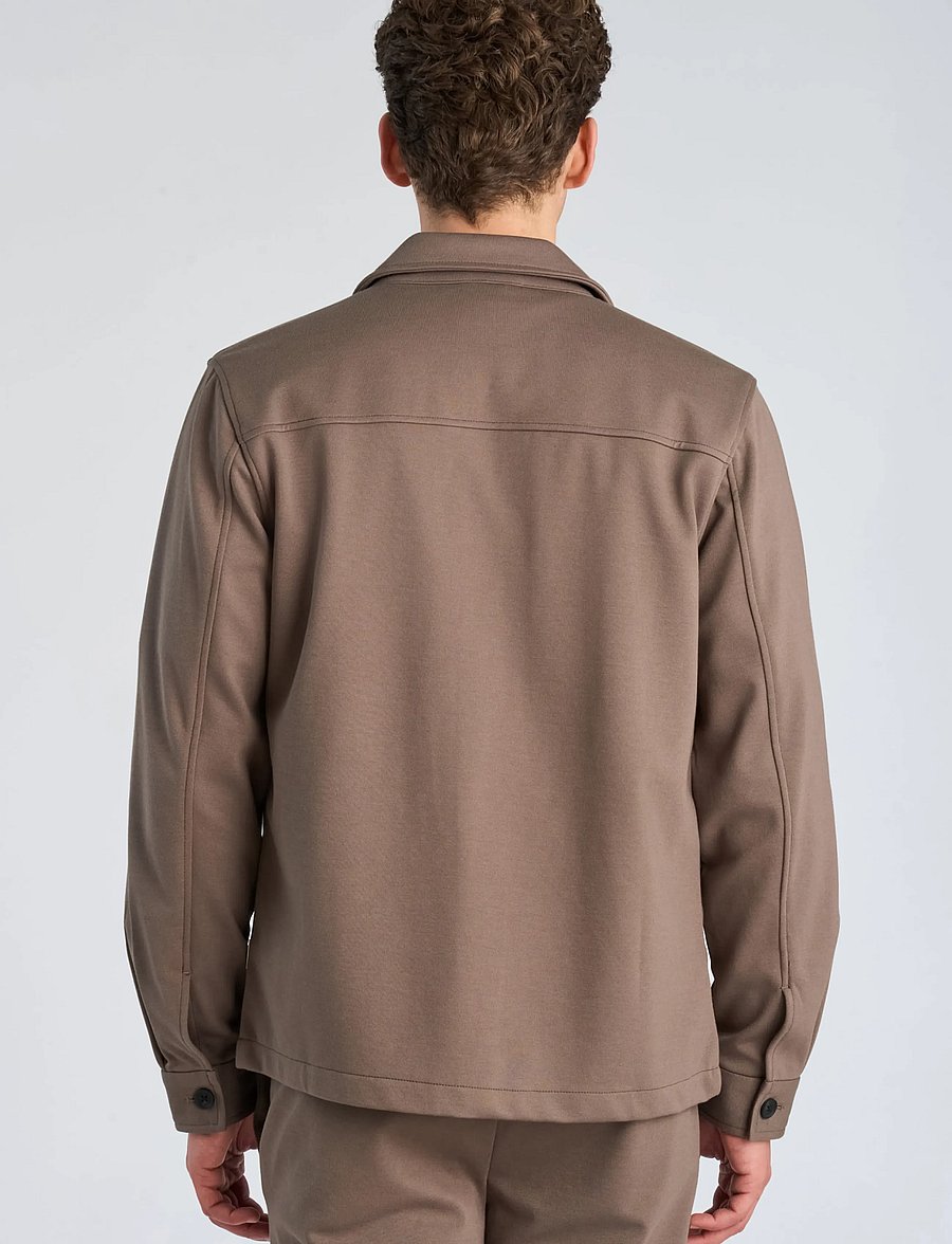 Lindbergh - Superflex overshirt - Überhemden - dk stone mix - 4