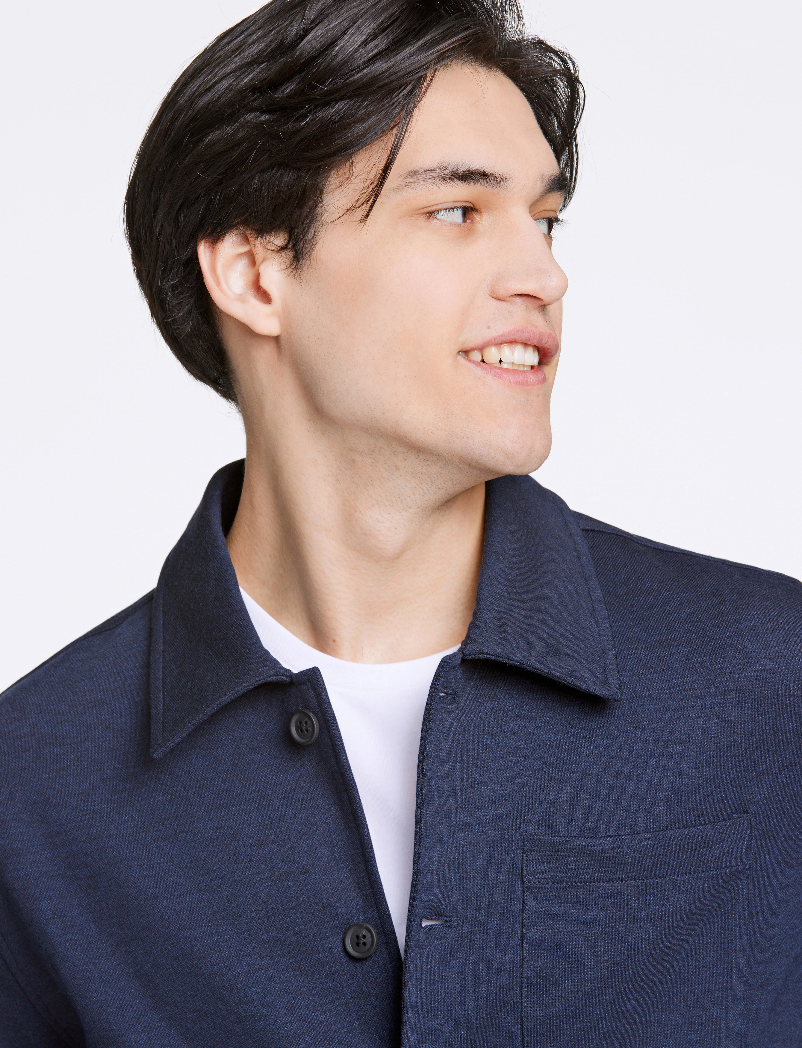 Lindbergh - Superflex overshirt - vacation essentials - navy mix - 5