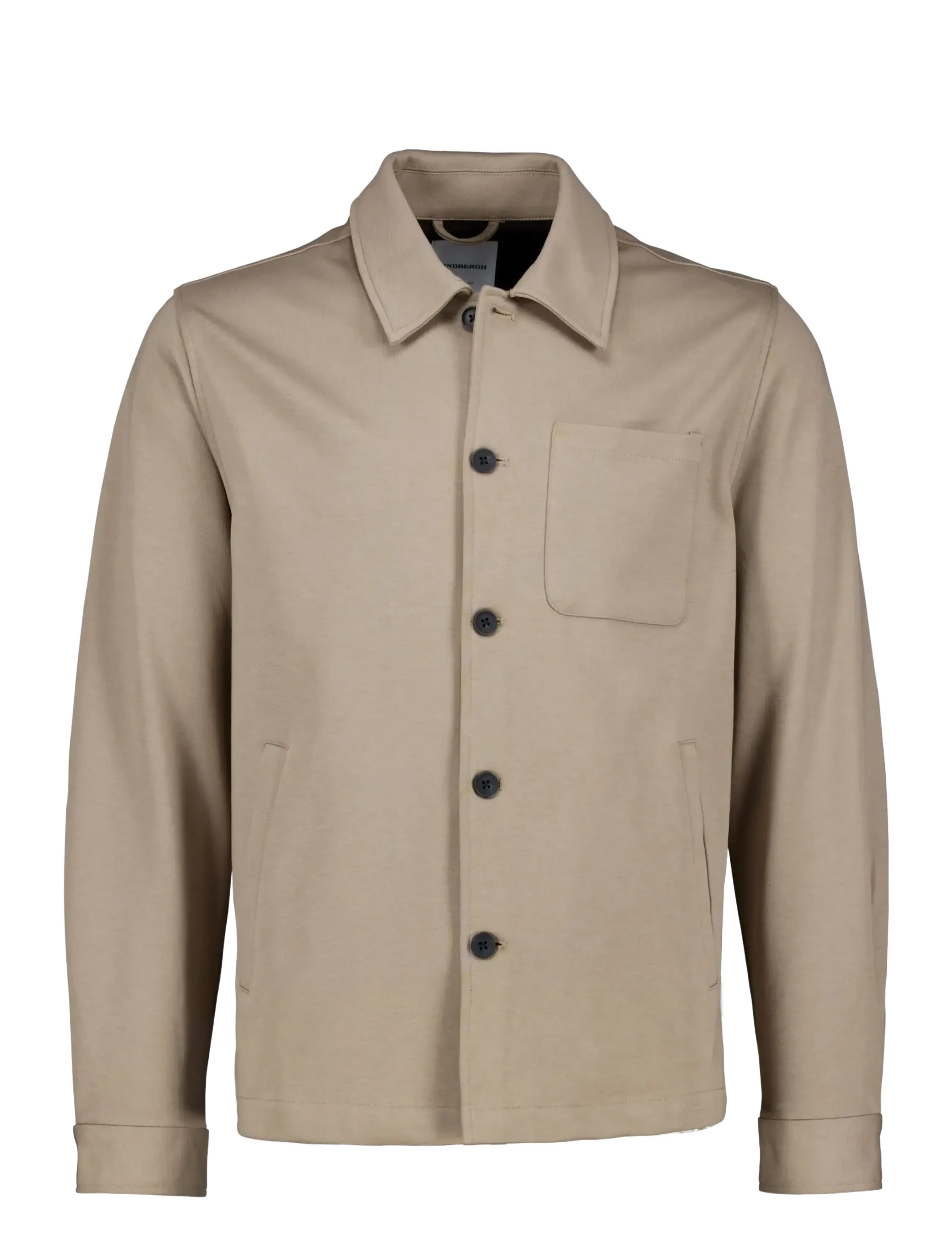 LINDBERGH Superflex Overshirt Beige - XXL - Herren