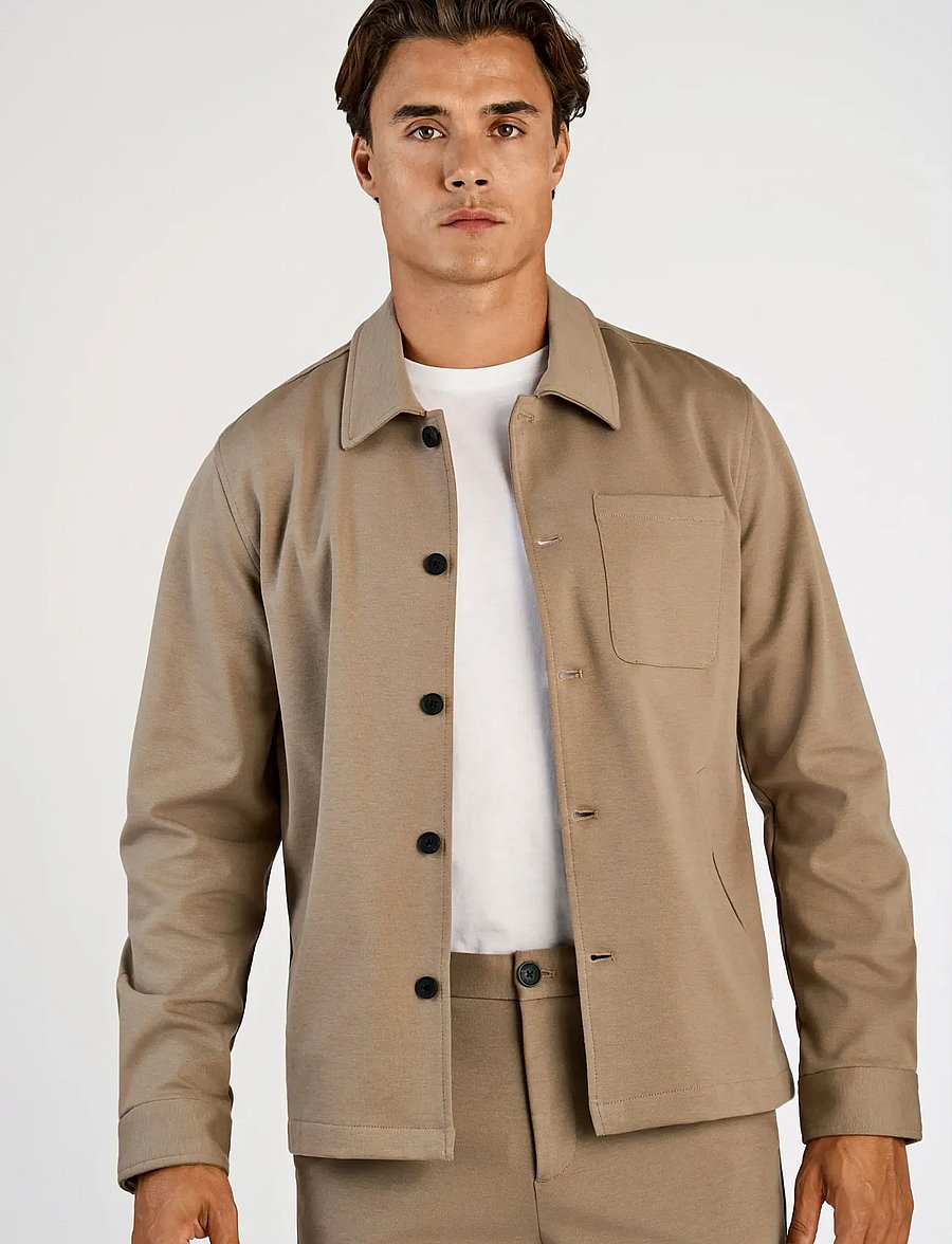 Lindbergh - Superflex overshirt - urlaubsfavoriten - sand mix - 3