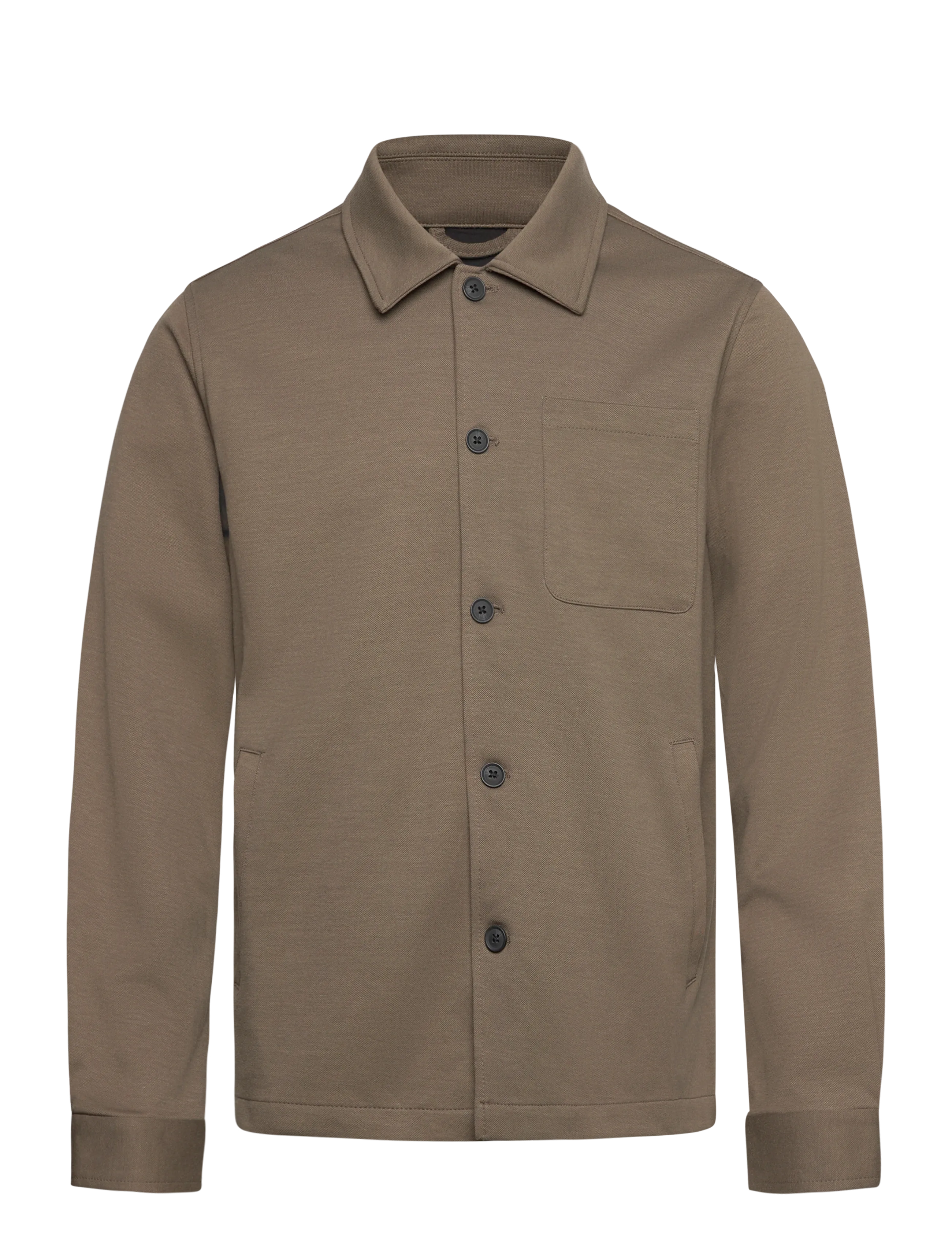 LINDBERGH Superflex Overshirt Khaki - L - Herren