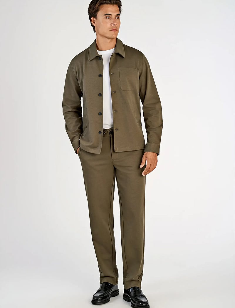 Lindbergh - Superflex overshirt - urlaubsfavoriten - true army - 0