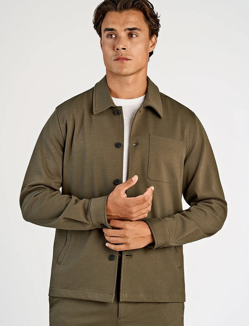 Lindbergh - Superflex overshirt - urlaubsfavoriten - true army - 3