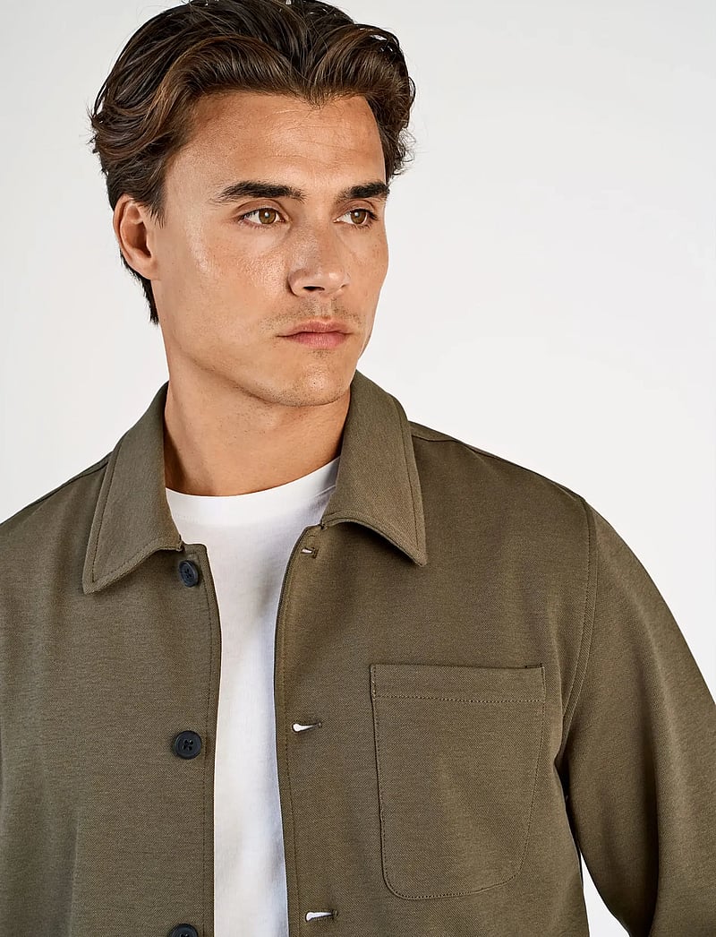 Lindbergh - Superflex overshirt - urlaubsfavoriten - true army - 5
