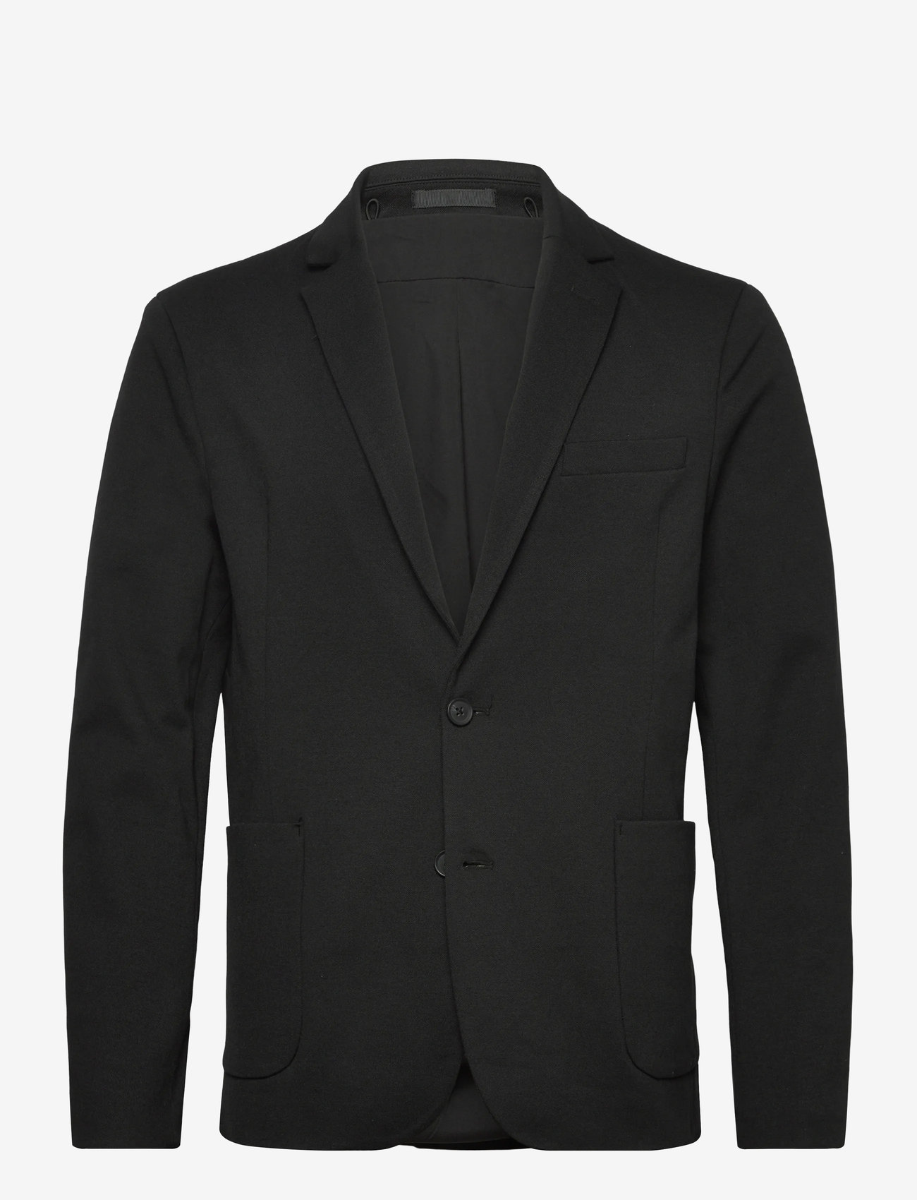 Lindbergh - Superflex hybrid blazer - enkelknäppta kavajer - black - 3