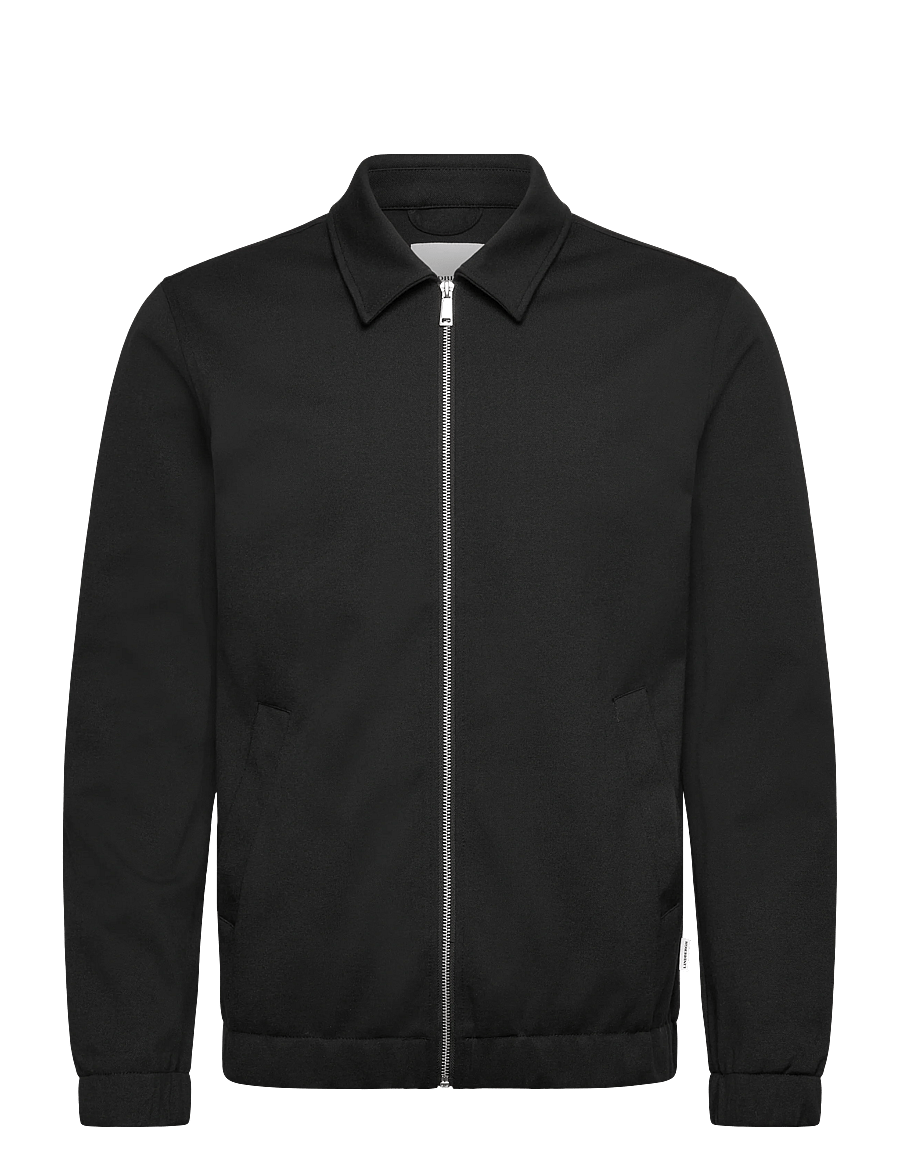 Lindbergh - Superflex zip-through jacket - herbstjacken - black - 1