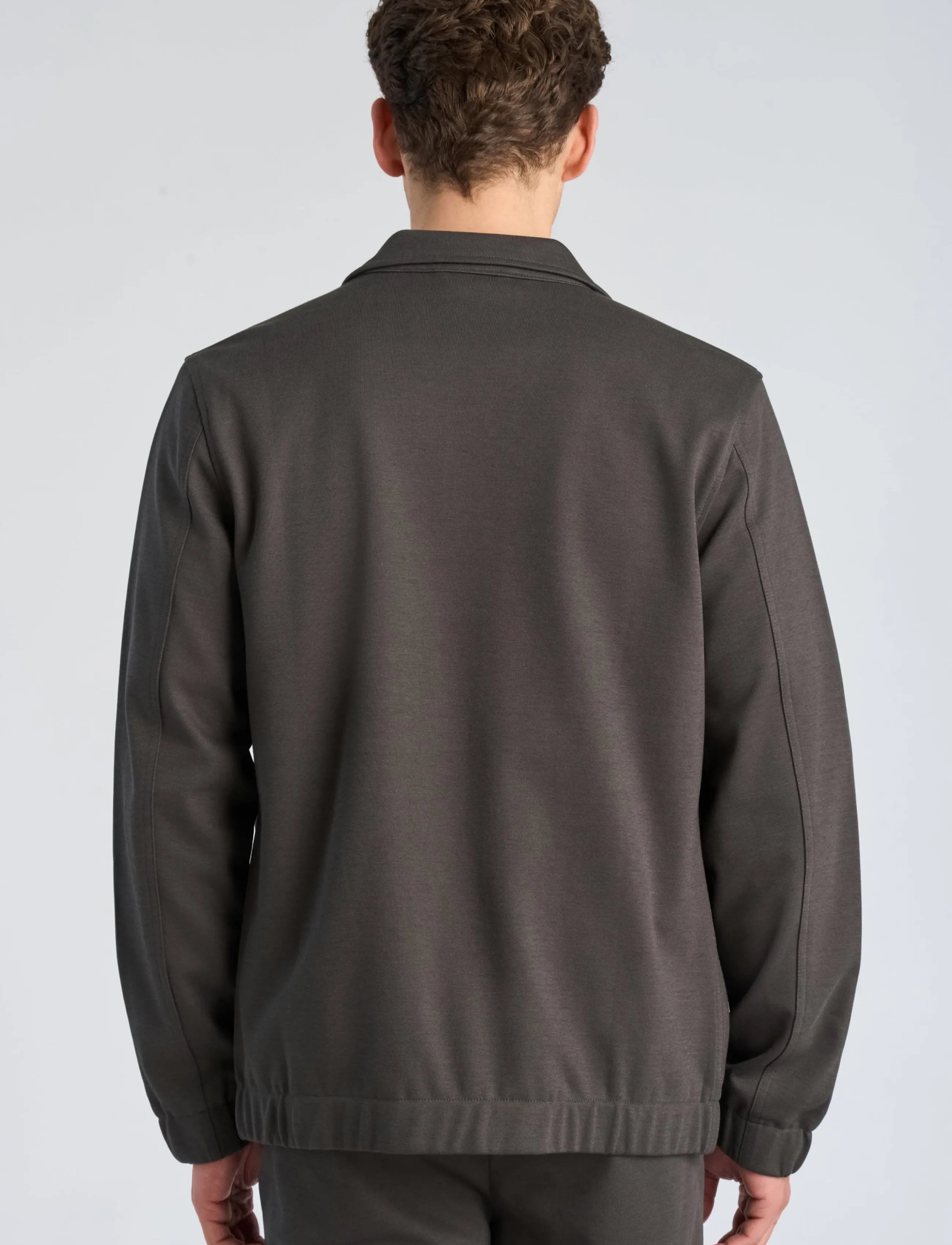 Lindbergh - Superflex zip-through jacket - fall jackets - ink grey - 4