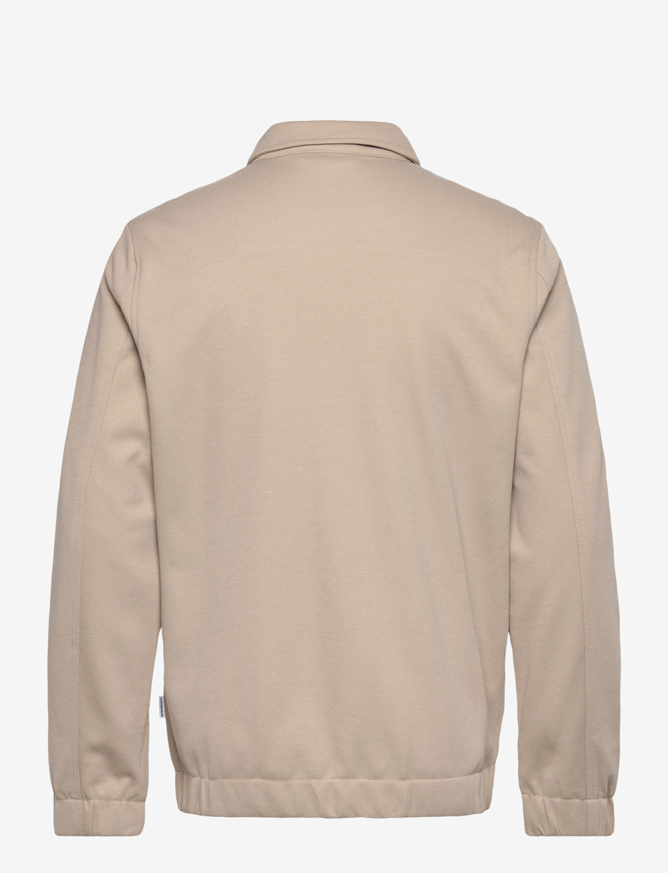 Lindbergh - Superflex zip-through jacket - höstjackor - lt stone - 1