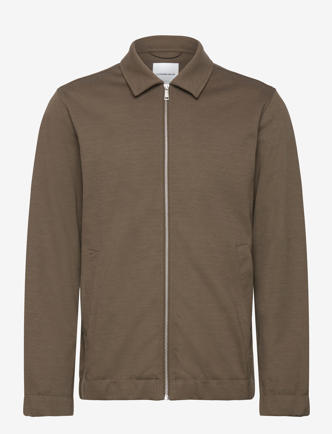 Lindbergh Superflex zip-through jacket - Clothing - TRUE ARMY / khaki/green