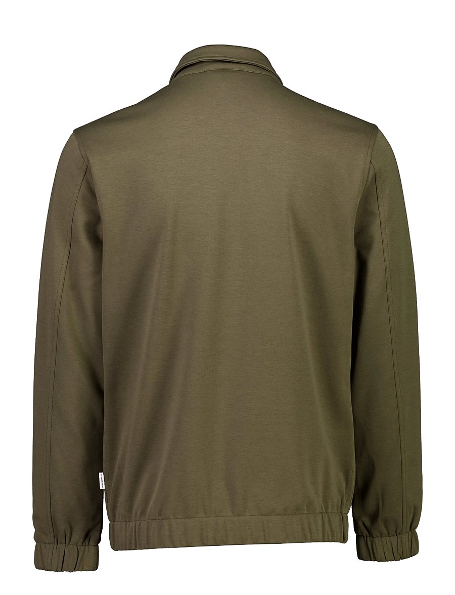 Lindbergh - Superflex zip-through jacket - fall jackets - true army - 2