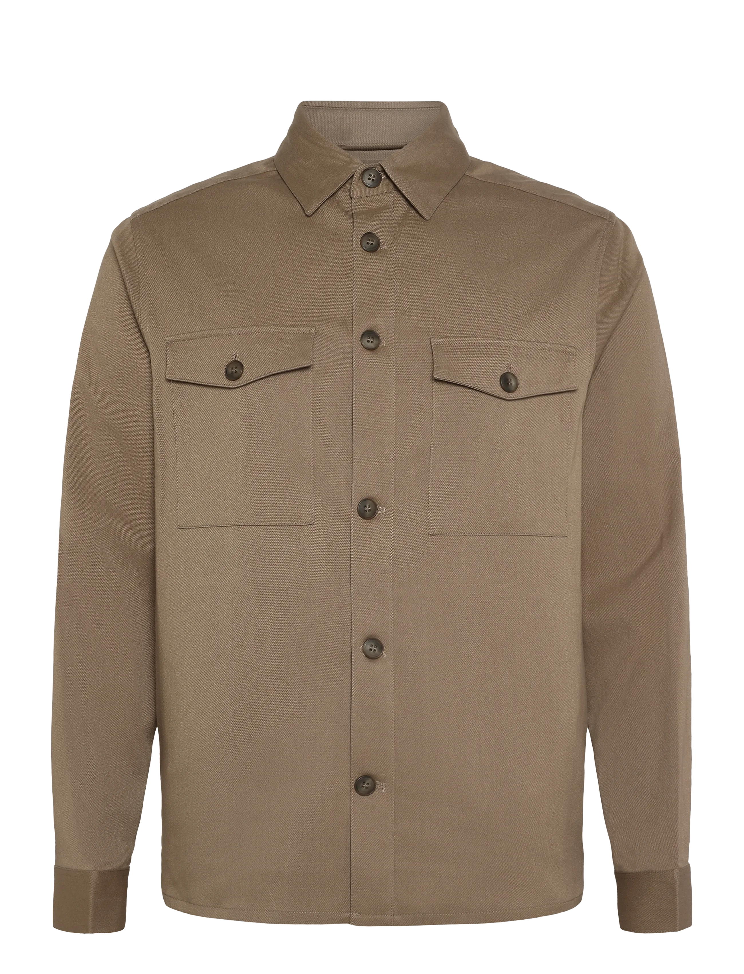 Lindbergh - Twill overshirt - sand - 1