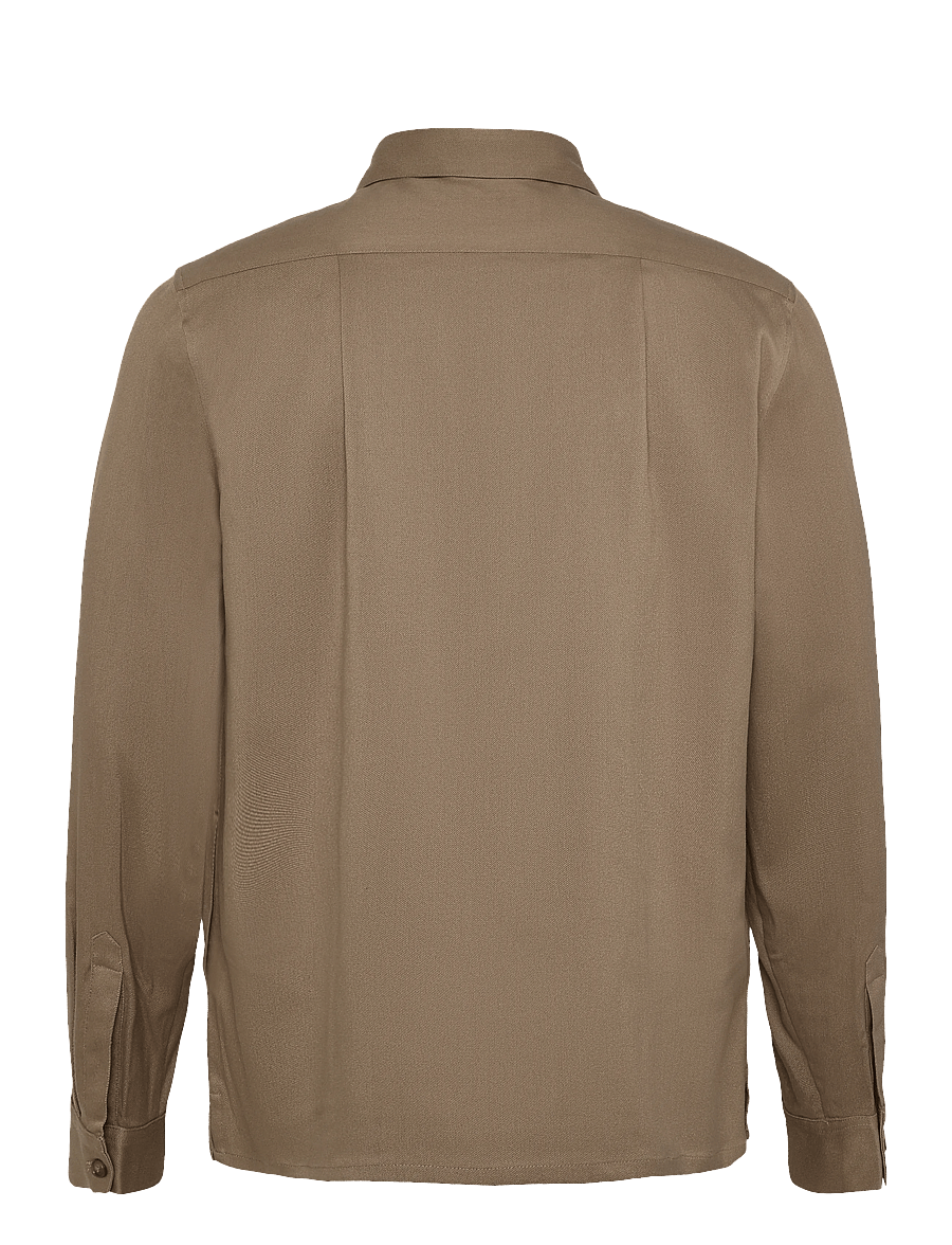 Lindbergh - Twill overshirt - herbstjacken - sand - 2