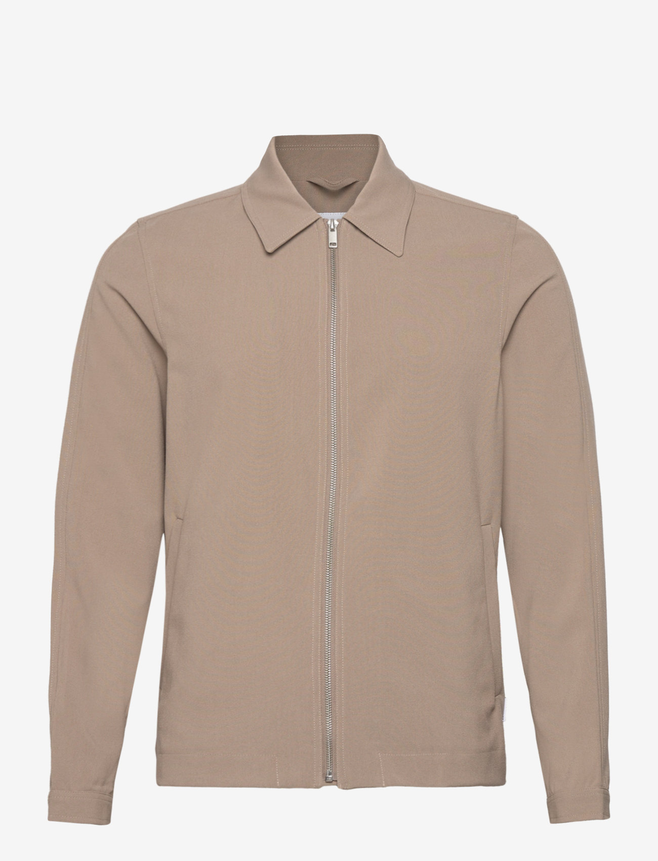 Lindbergh - Zip through overshirt - sand mel - 0