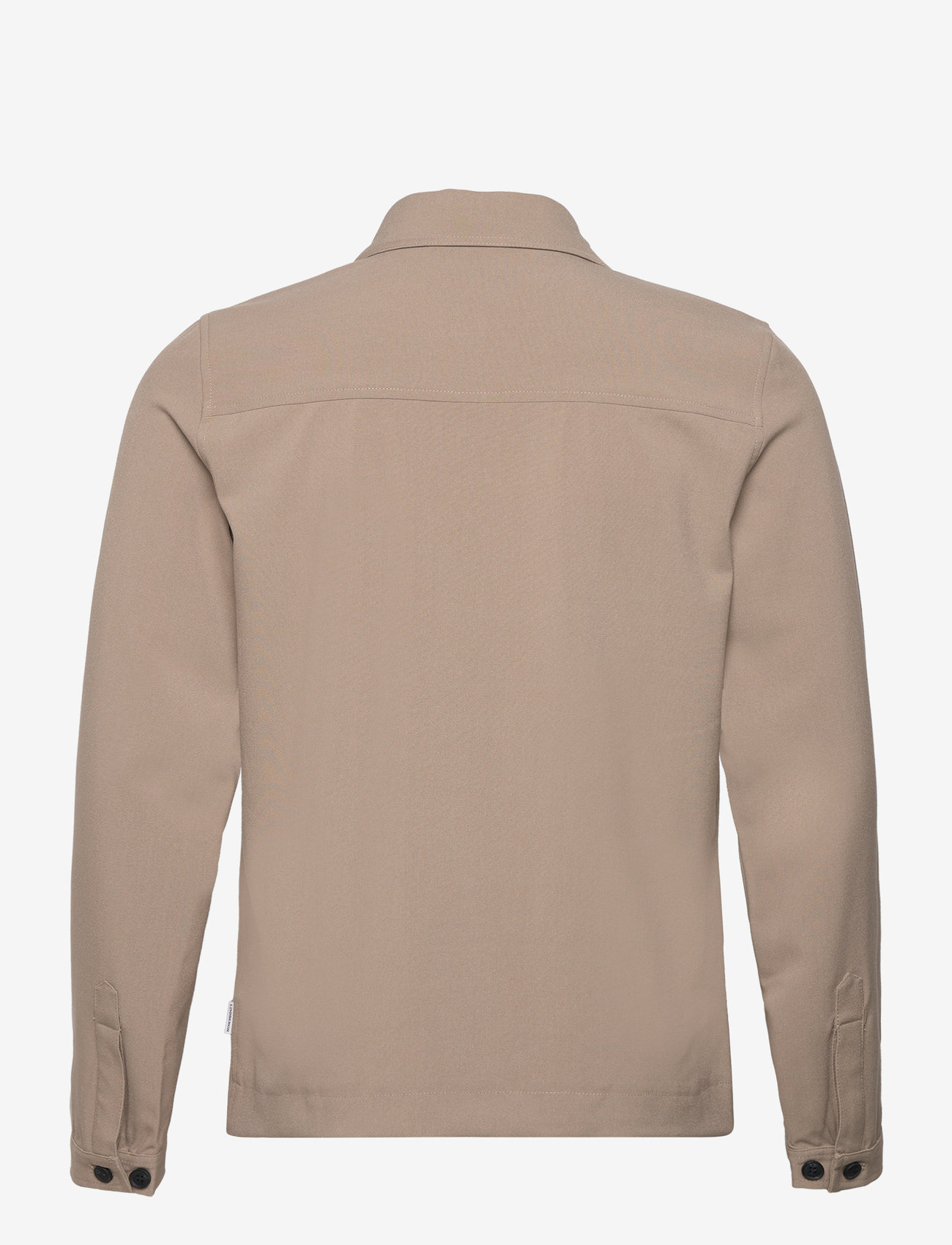 Lindbergh - Zip through overshirt - sand mel - 1