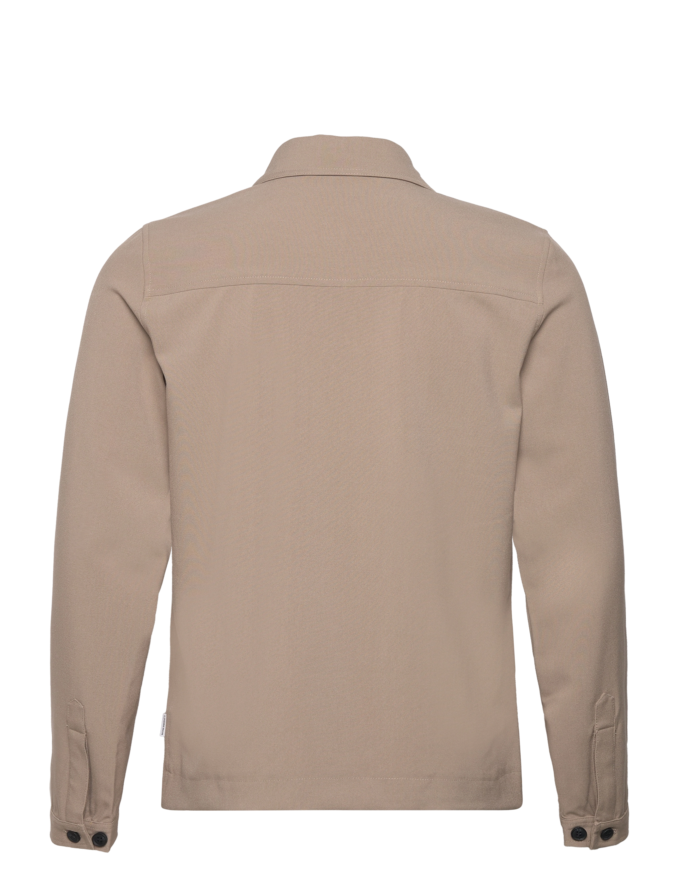 Lindbergh - Zip through overshirt - sand mel - 1