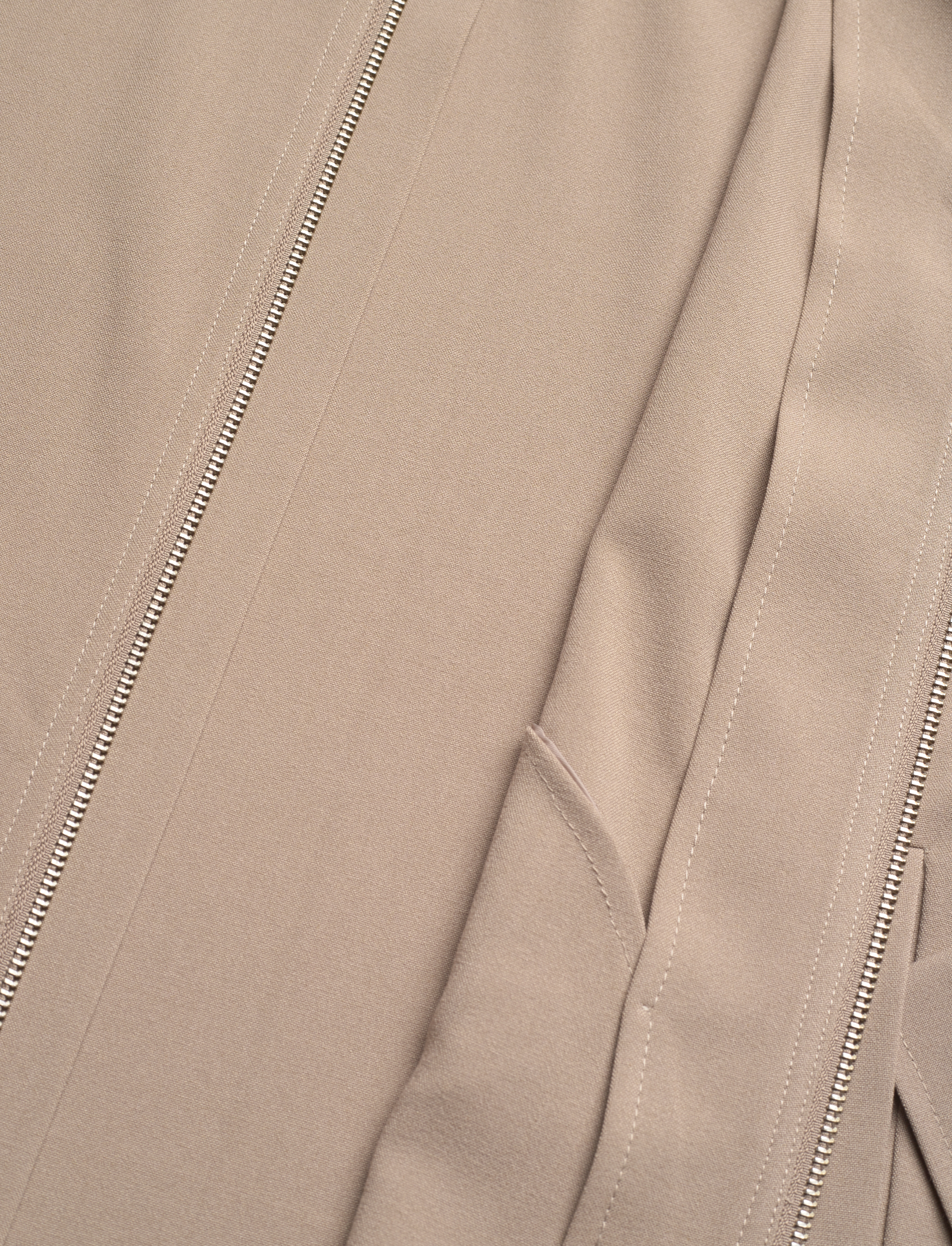 Lindbergh - Zip through overshirt - sand mel - 4