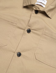 Lindbergh - Superflex overshirt L/S - män - sand - 3