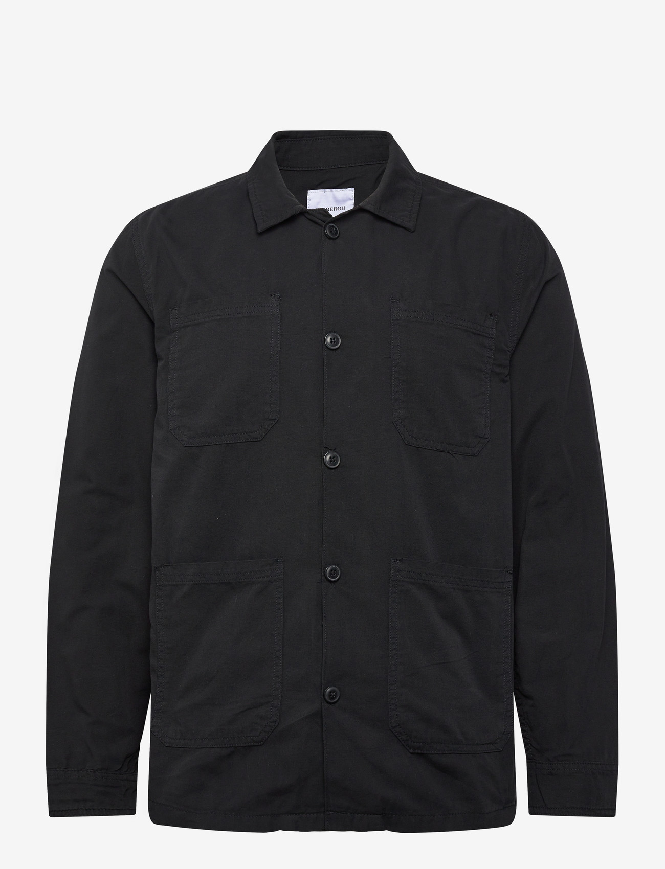 Lindbergh - Canvas overshirt - efterårstøj - navy - 0