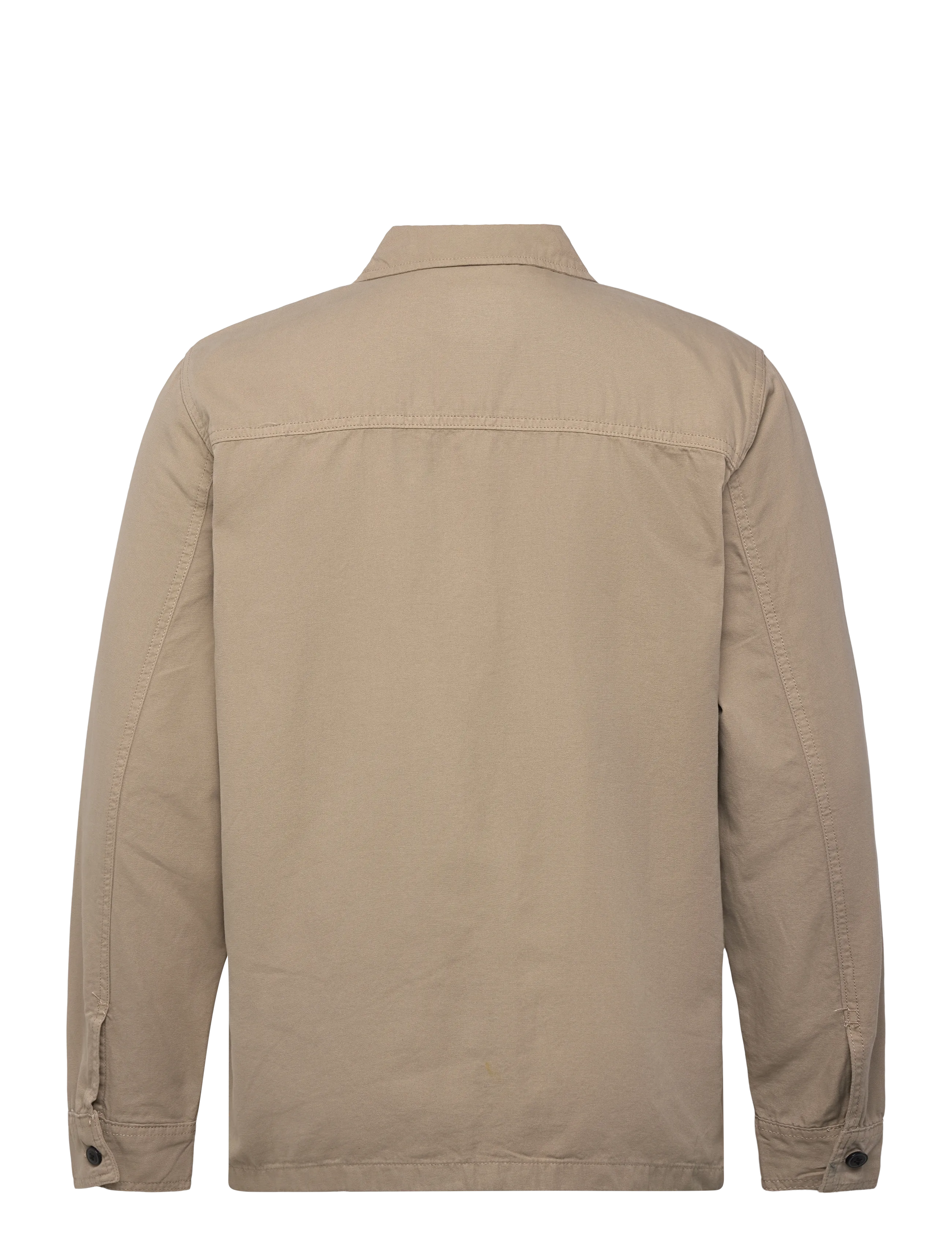 Lindbergh - Canvas overshirt - overshirts - stone - 1