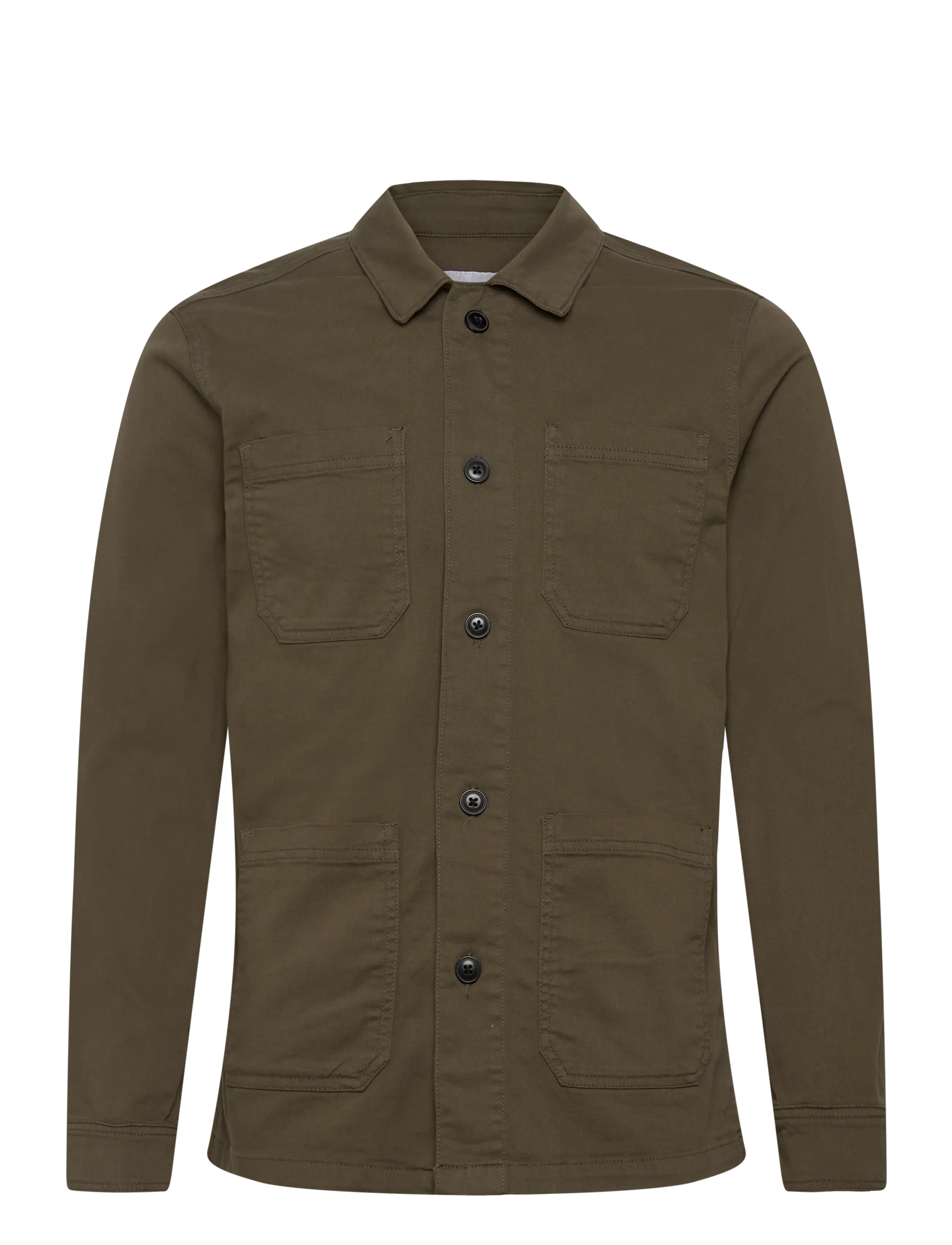 Lindbergh Superflex overshirt - Jackor & rockar - ARMY / green