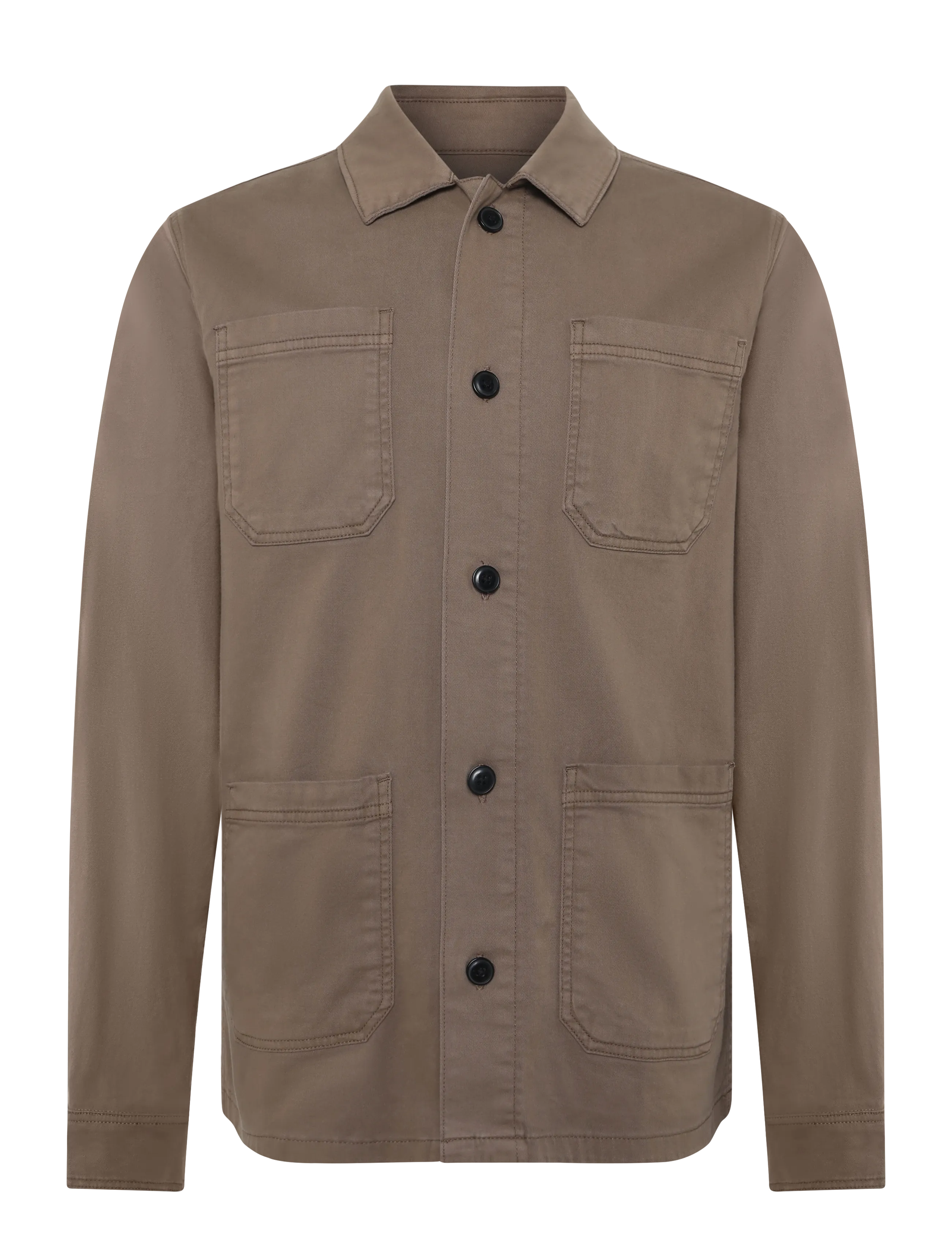 Lindbergh Superflex overshirt - Lindbergh - BROWN / brown