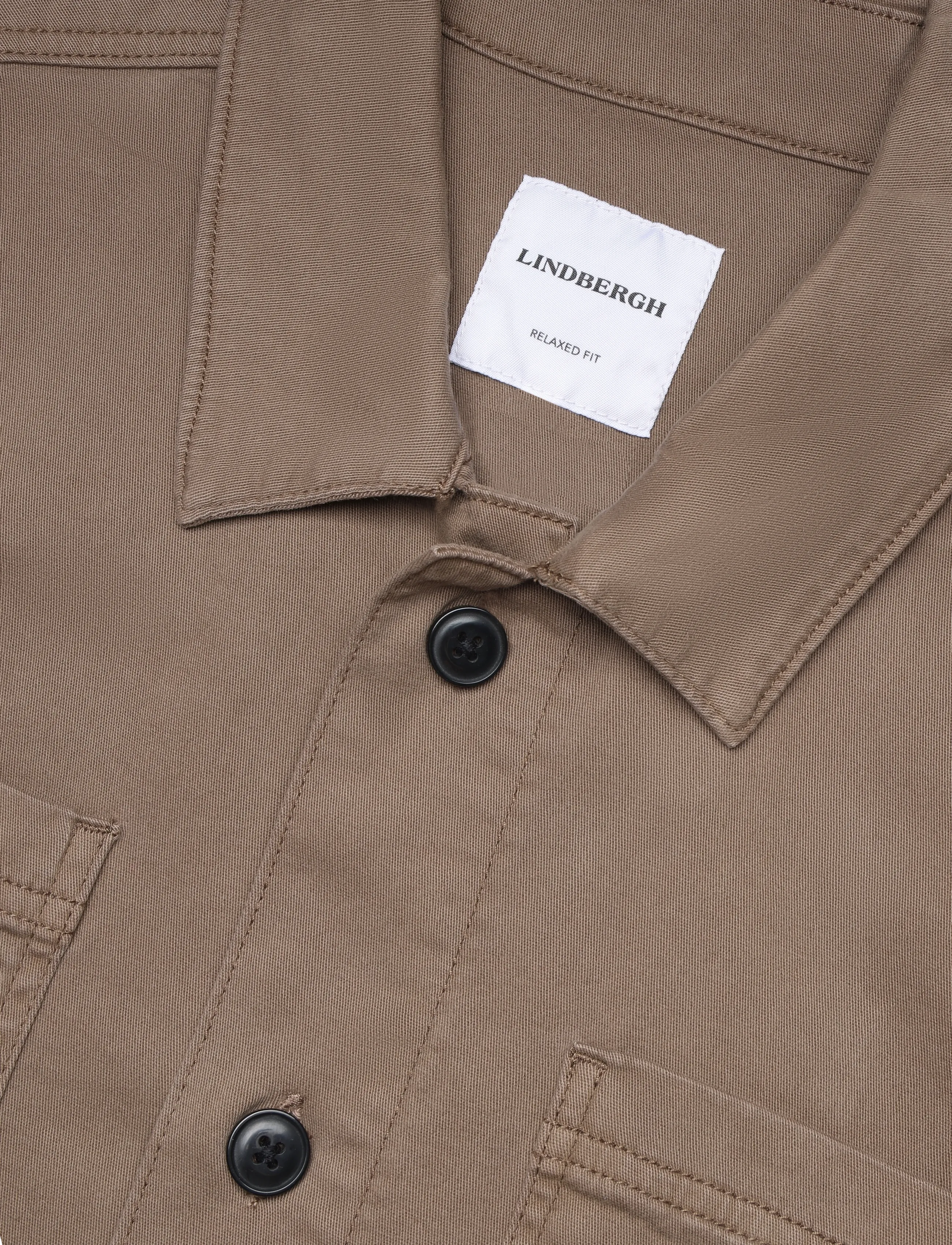 Lindbergh - Superflex overshirt - tunna jackor - brown - 5