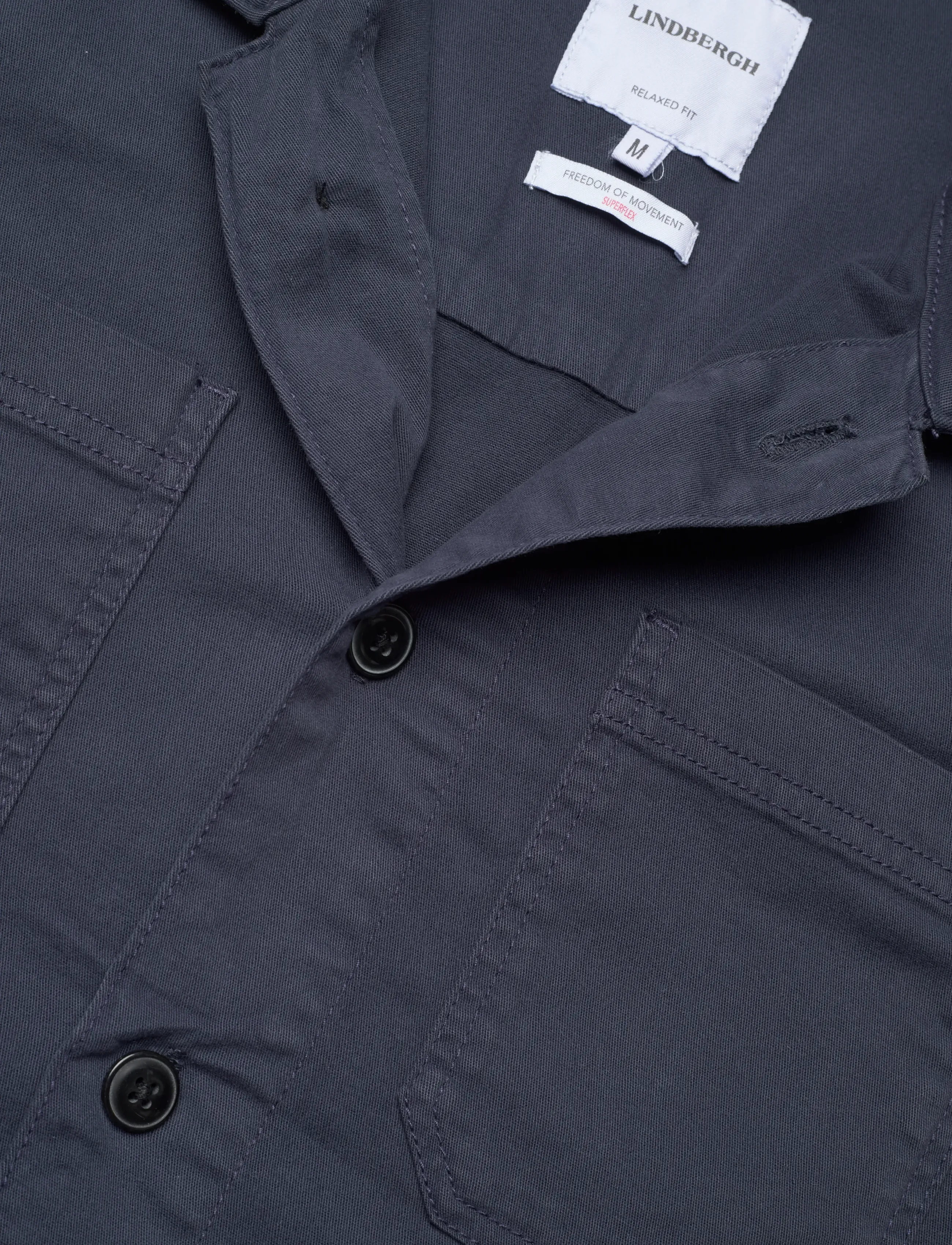 Lindbergh - Superflex overshirt - tunna jackor - navy - 2