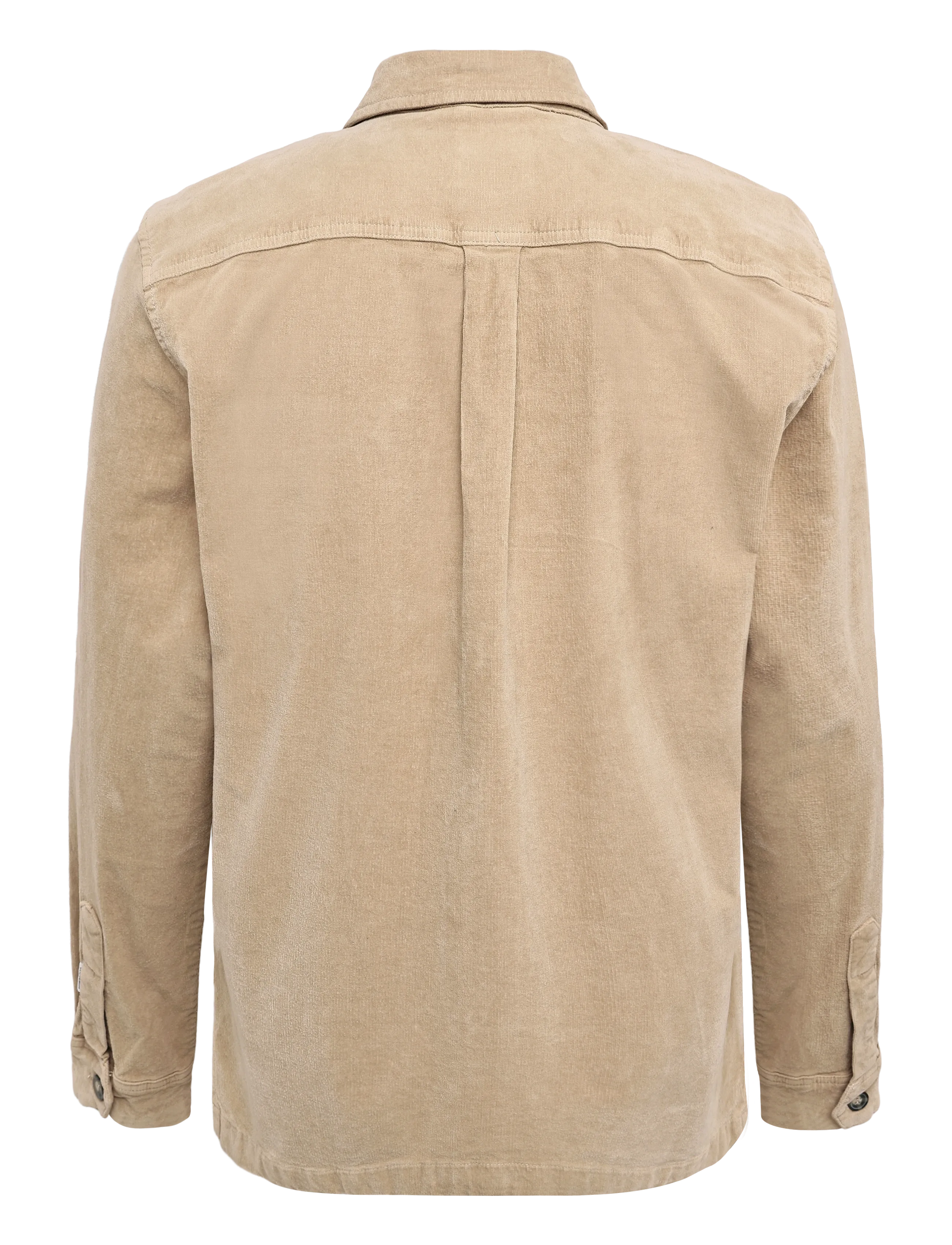 Lindbergh - Corduroy overshirt - men - lt sand - 2