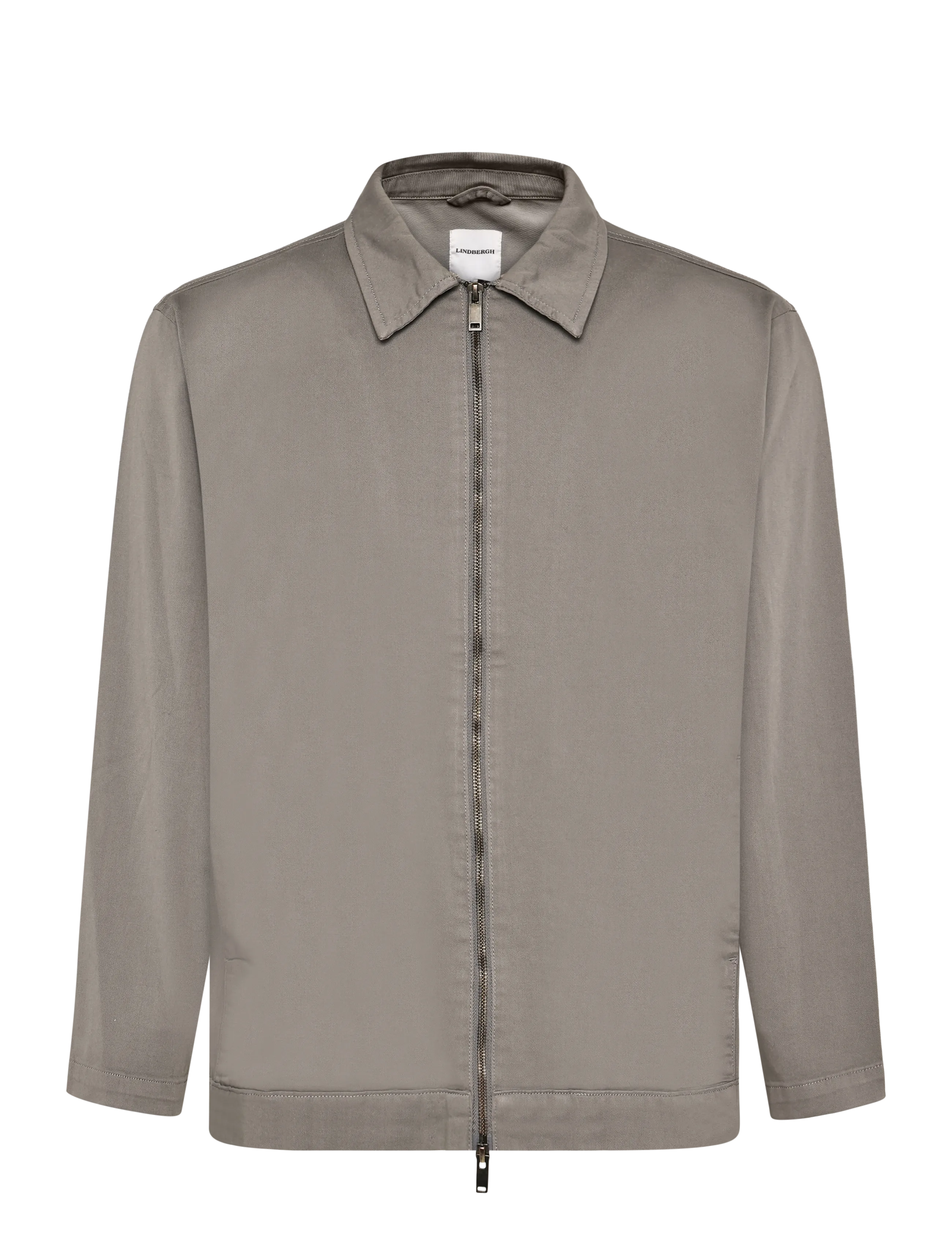 Lindbergh Superflex overshirt with zip - Jackor & rockar - SILVER GREY / grey
