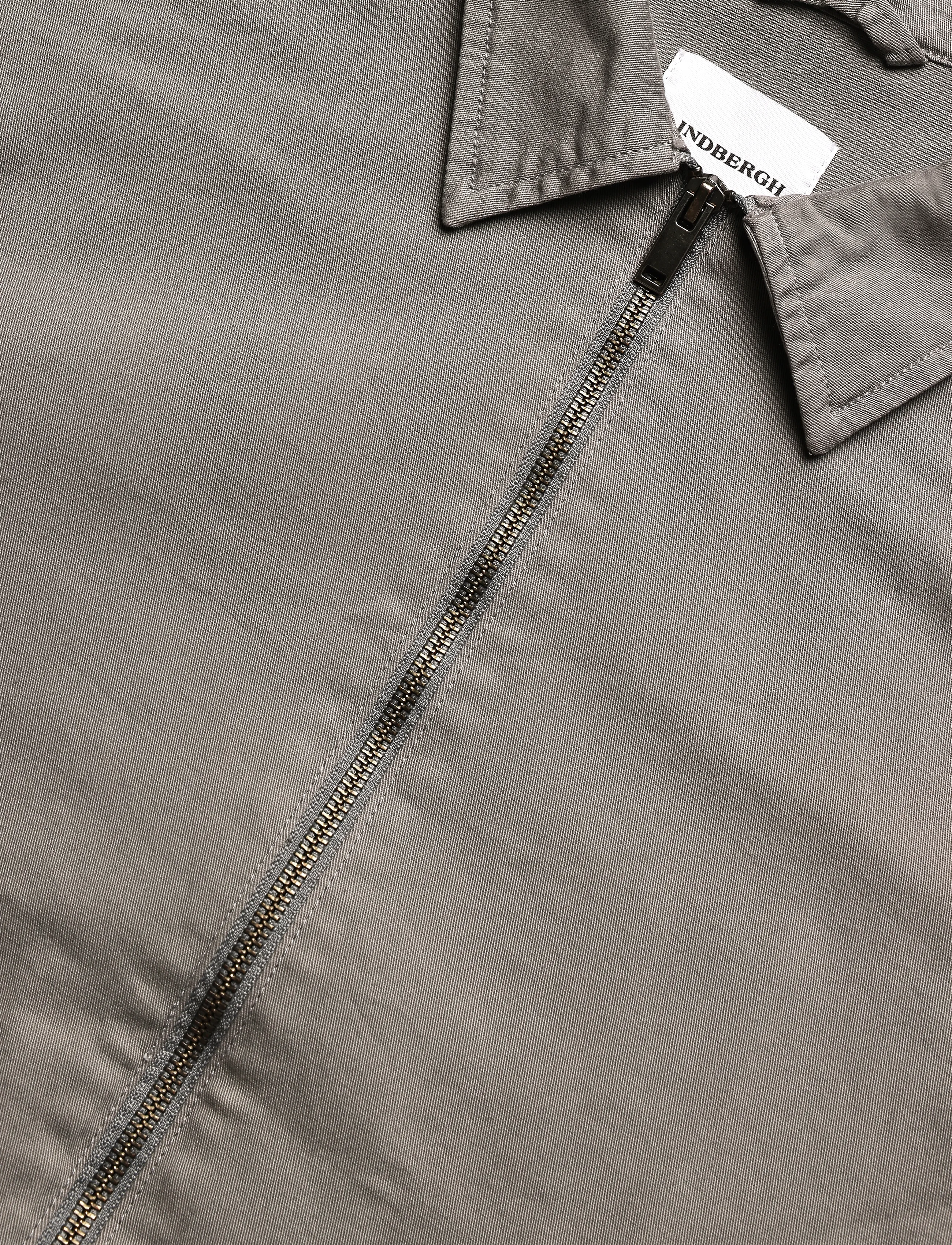 Lindbergh - Superflex overshirt with zip - tunna jackor - silver grey - 5