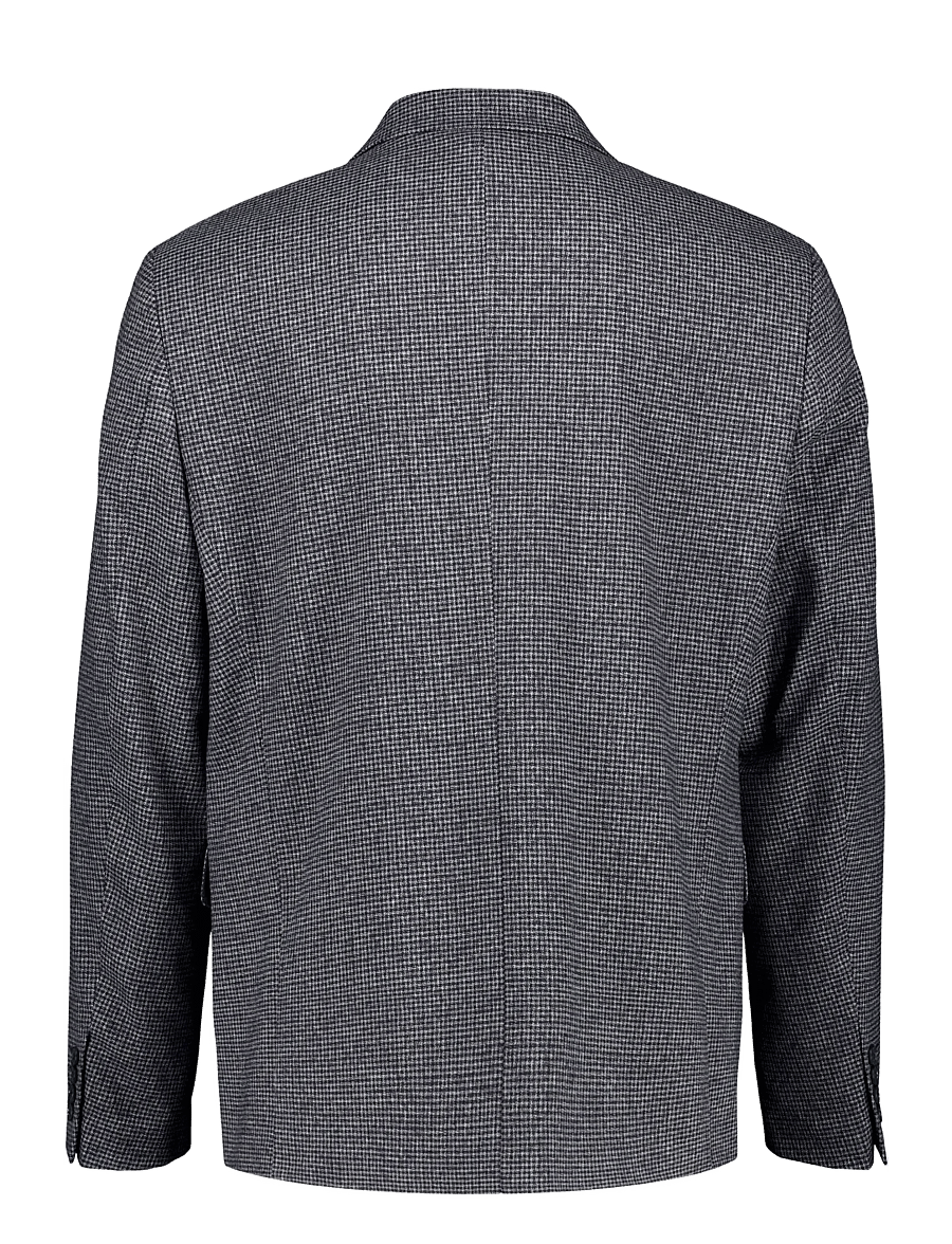 Lindbergh - Cashmere touch houndtooth blazer - black - 1