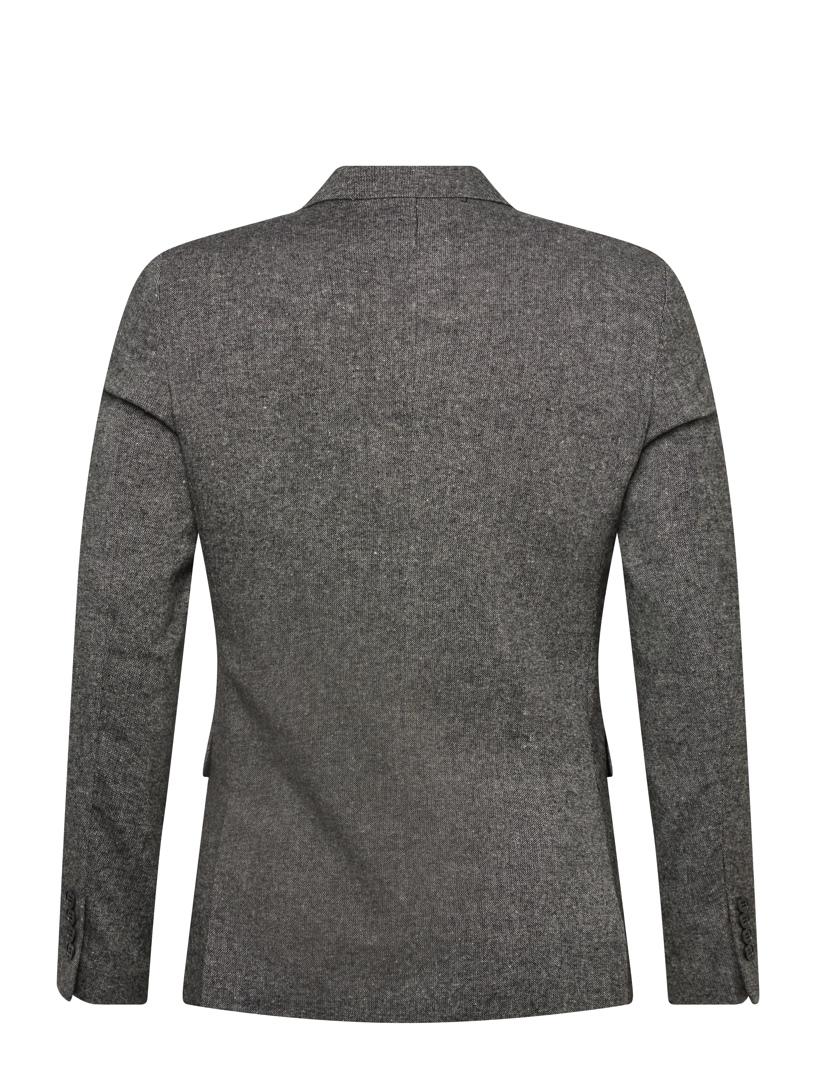 Lindbergh - Salt and pepper blazer - blazers met enkele rij knopen - black mix - 1