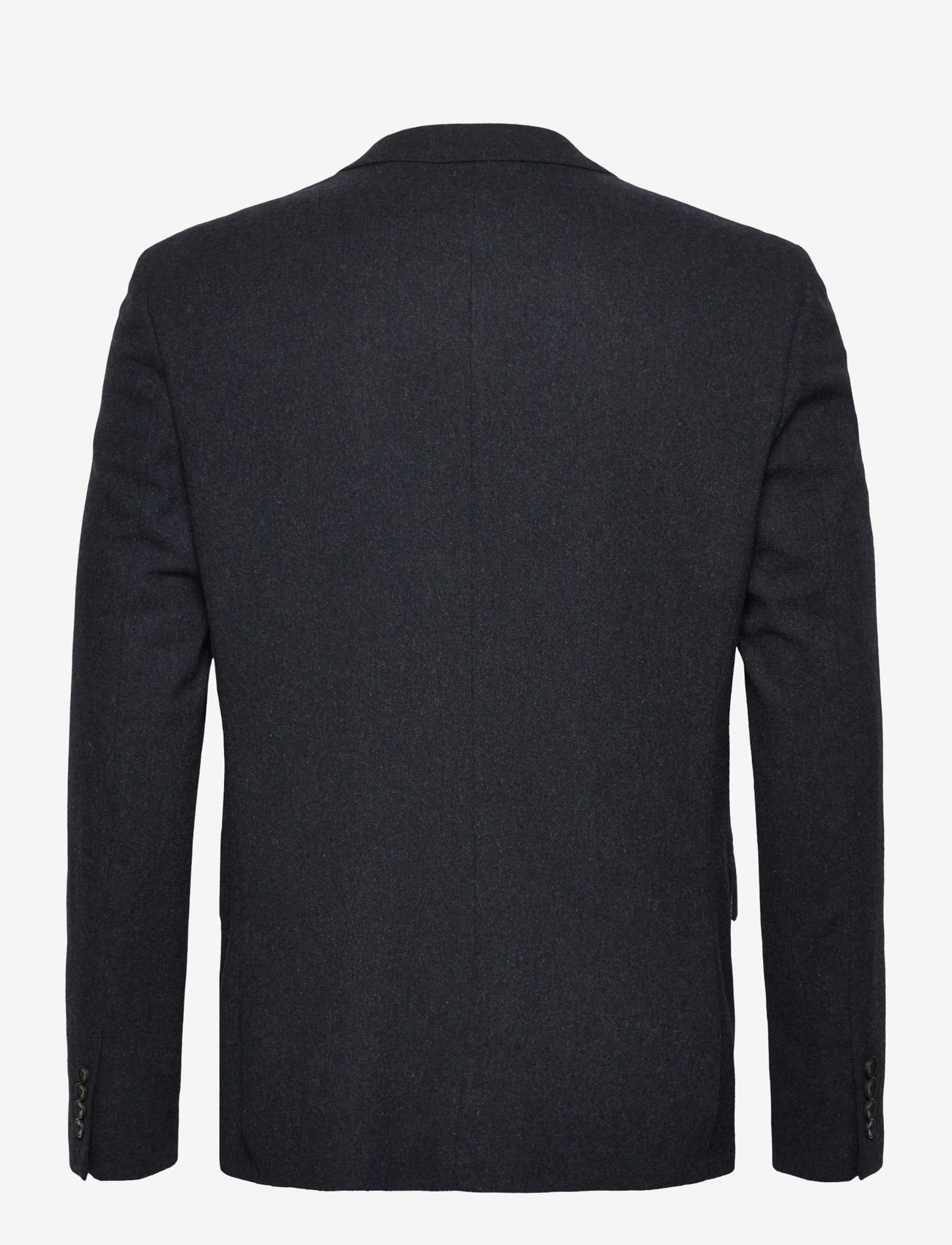Lindbergh - Flannel wool blend blazer - Ühe rinnatisega pintsakud - dk blue mel - 1