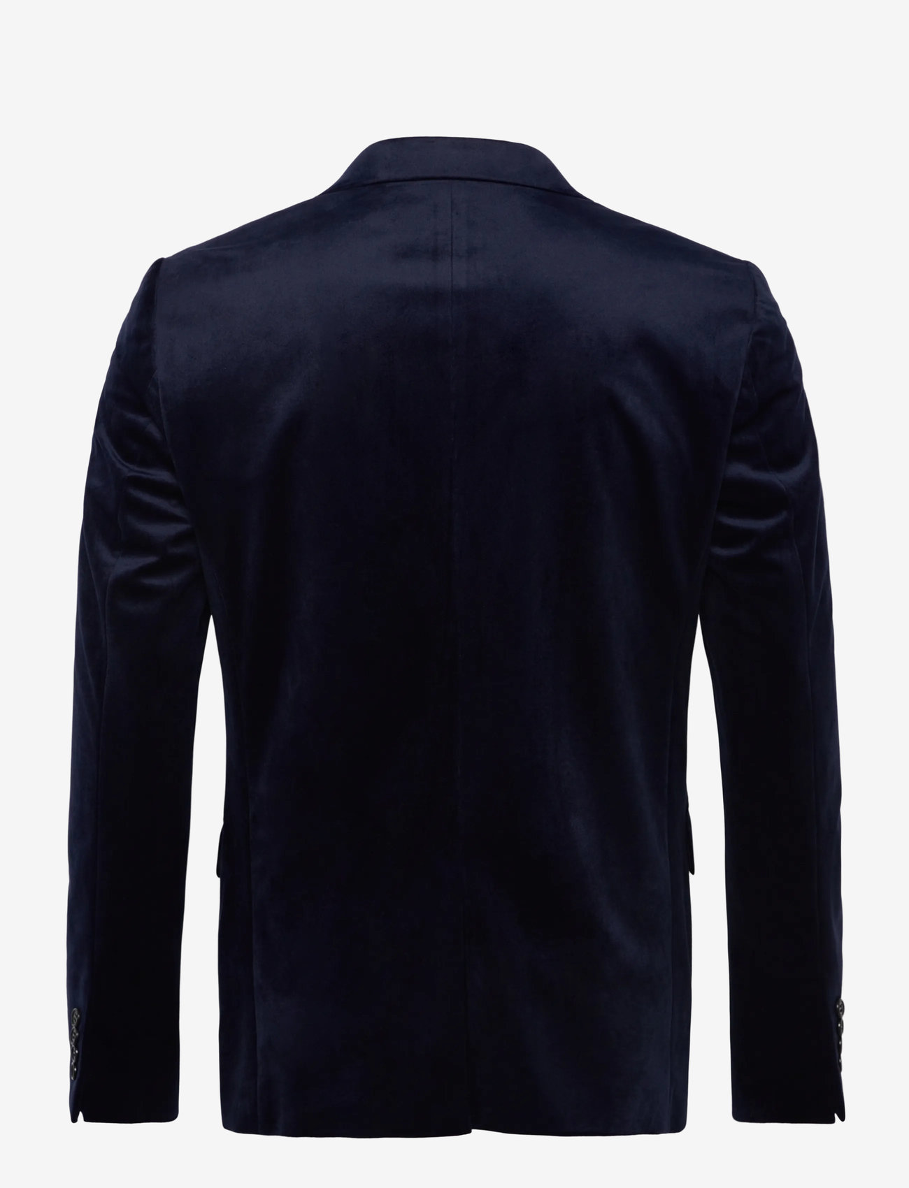 Lindbergh - Velvet blazer - enkelknäppta kavajer - dk blue - 2