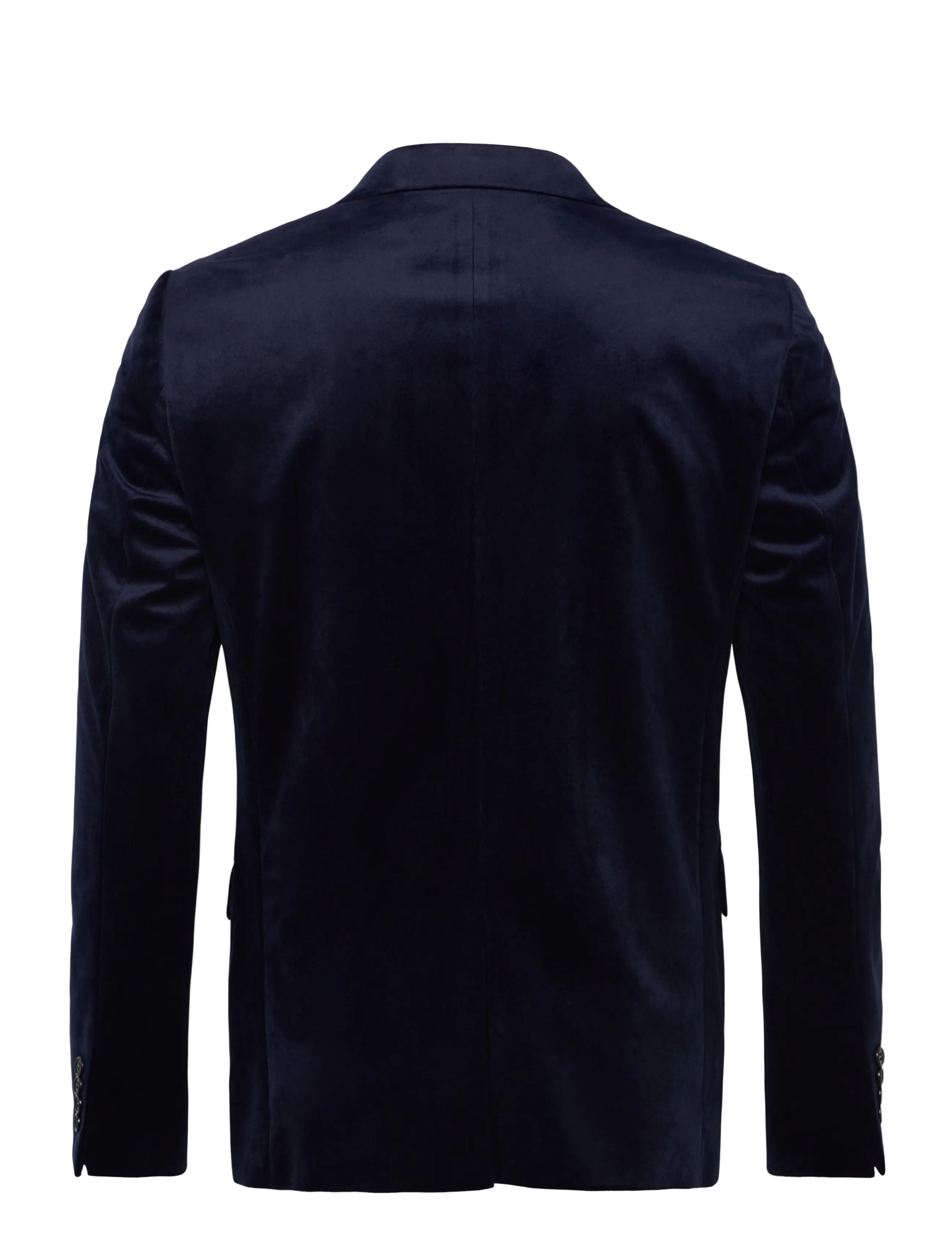 Lindbergh - Velvet blazer - single breasted blazers - dk blue - 2
