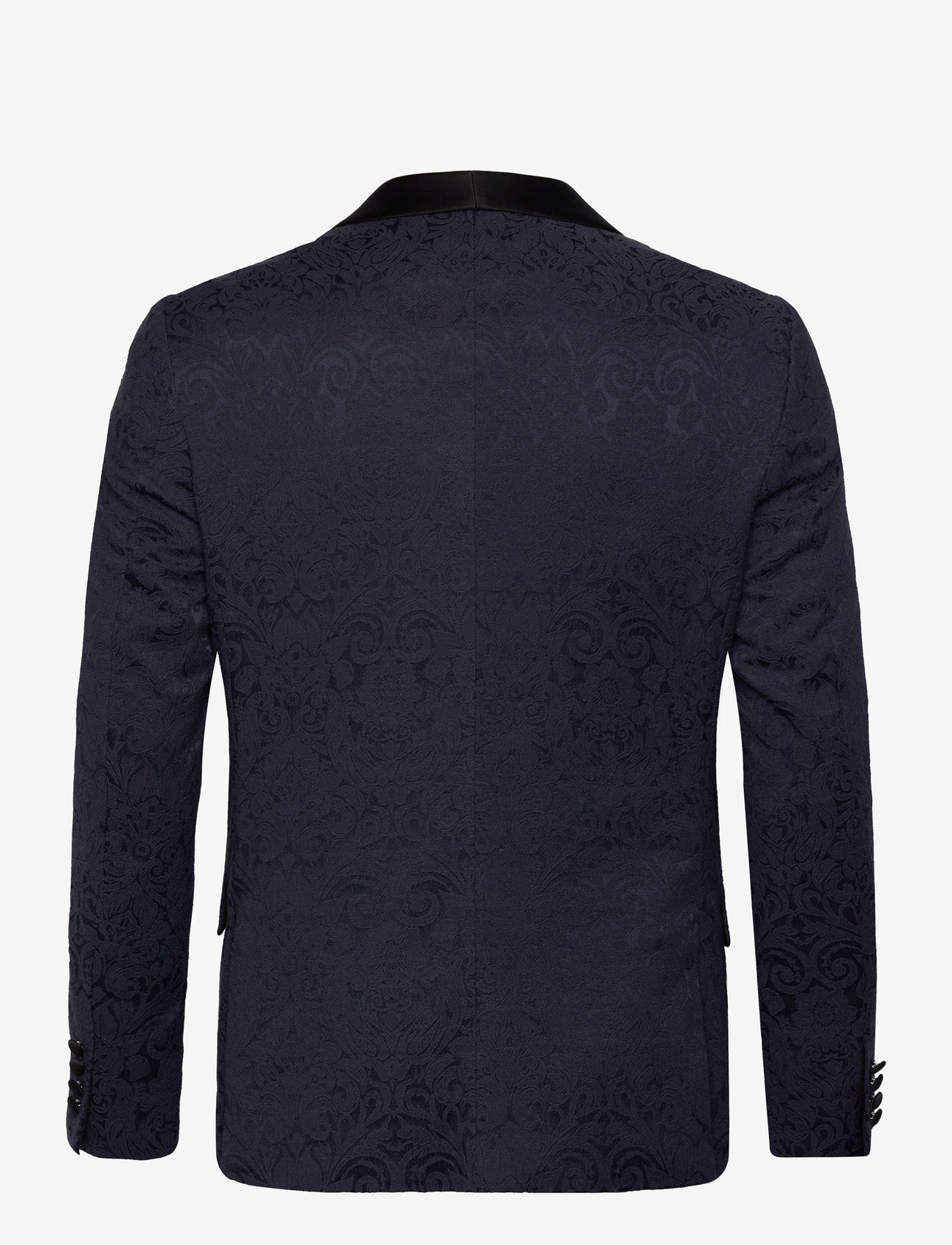 Lindbergh - Jaquard smoking blazer - dk blue - 2
