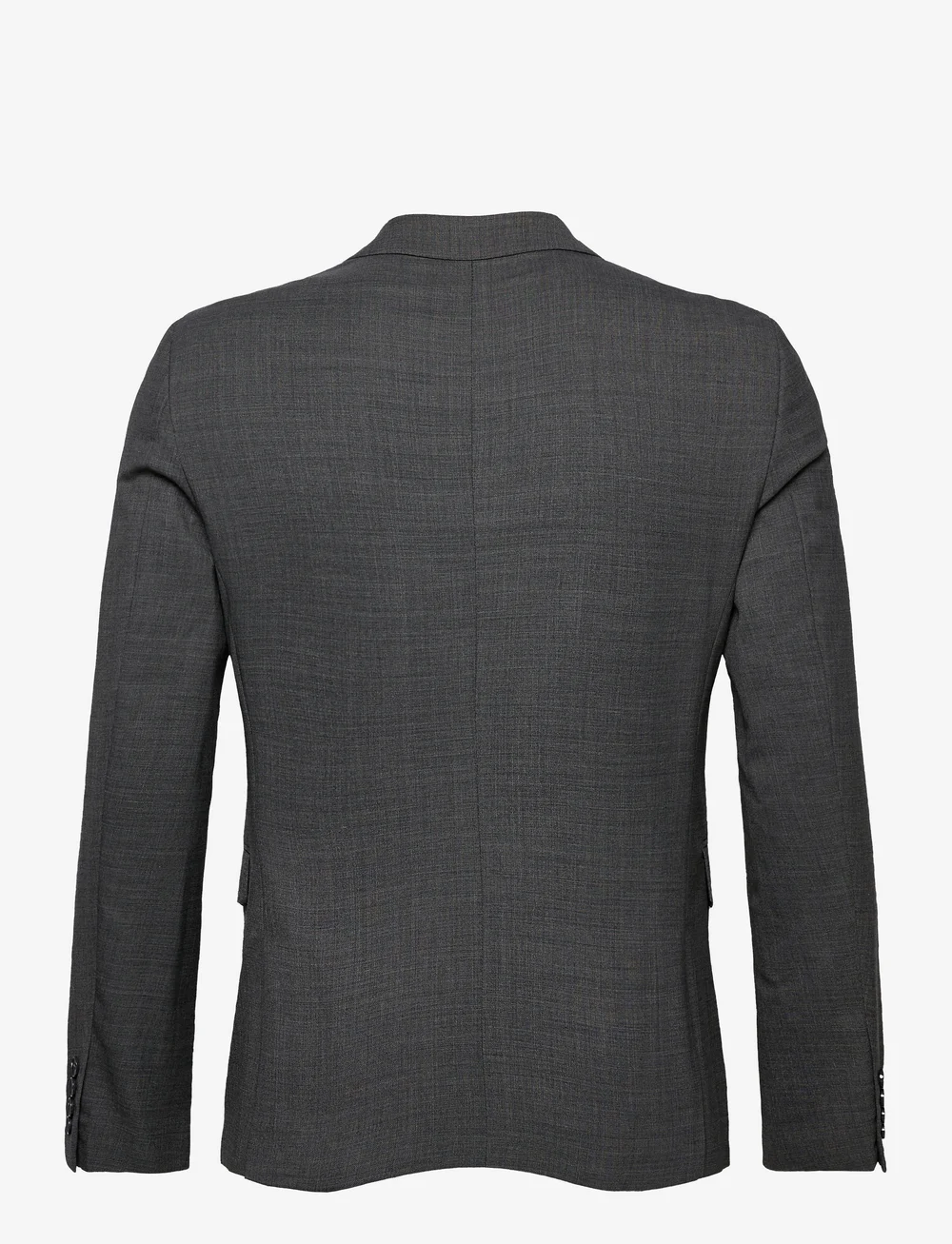 Lindbergh - Superflex blazer - enkeltradede blazere - dk grey mel - 2
