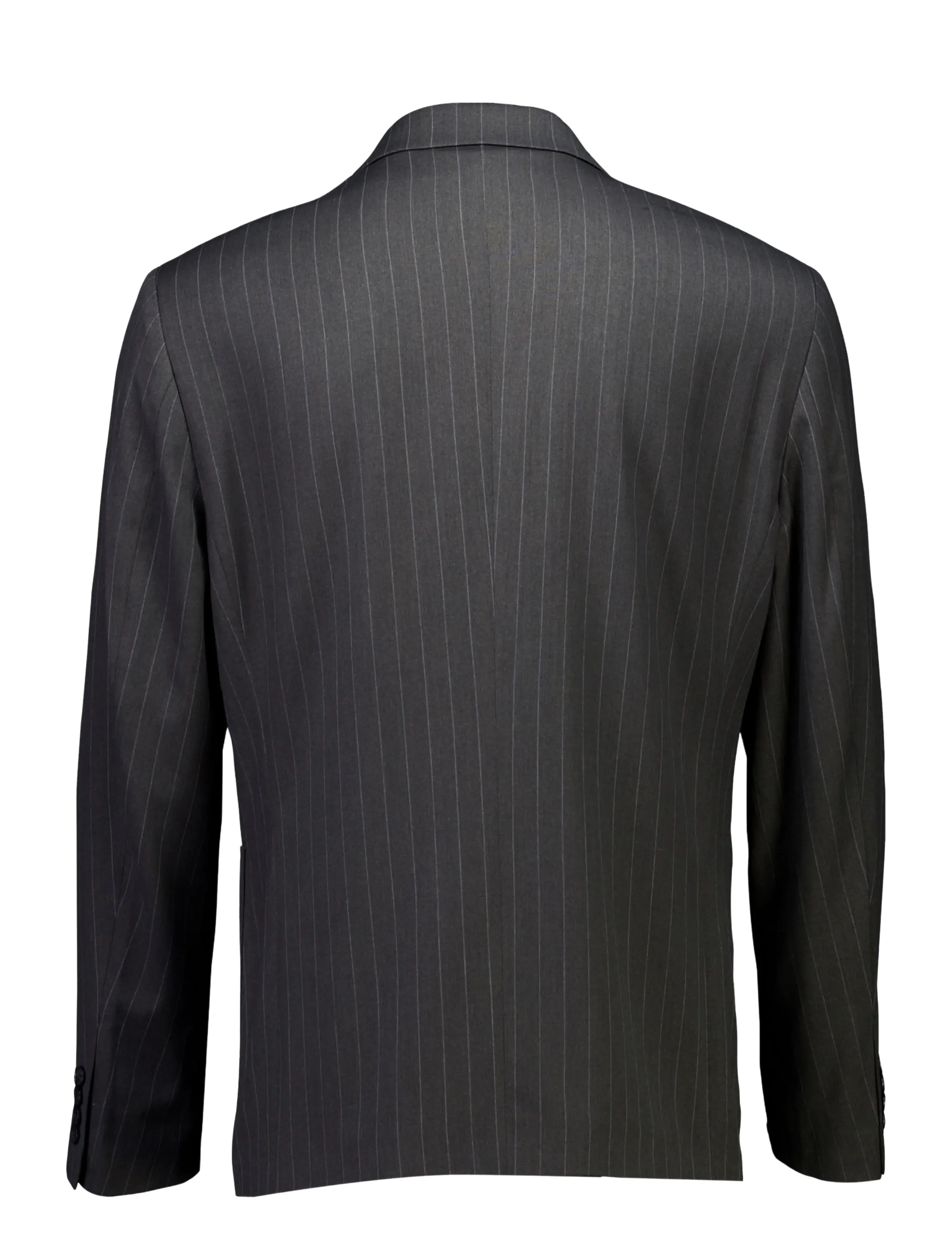 Lindbergh - Striped relaxed blazer - dk grey mel - 2