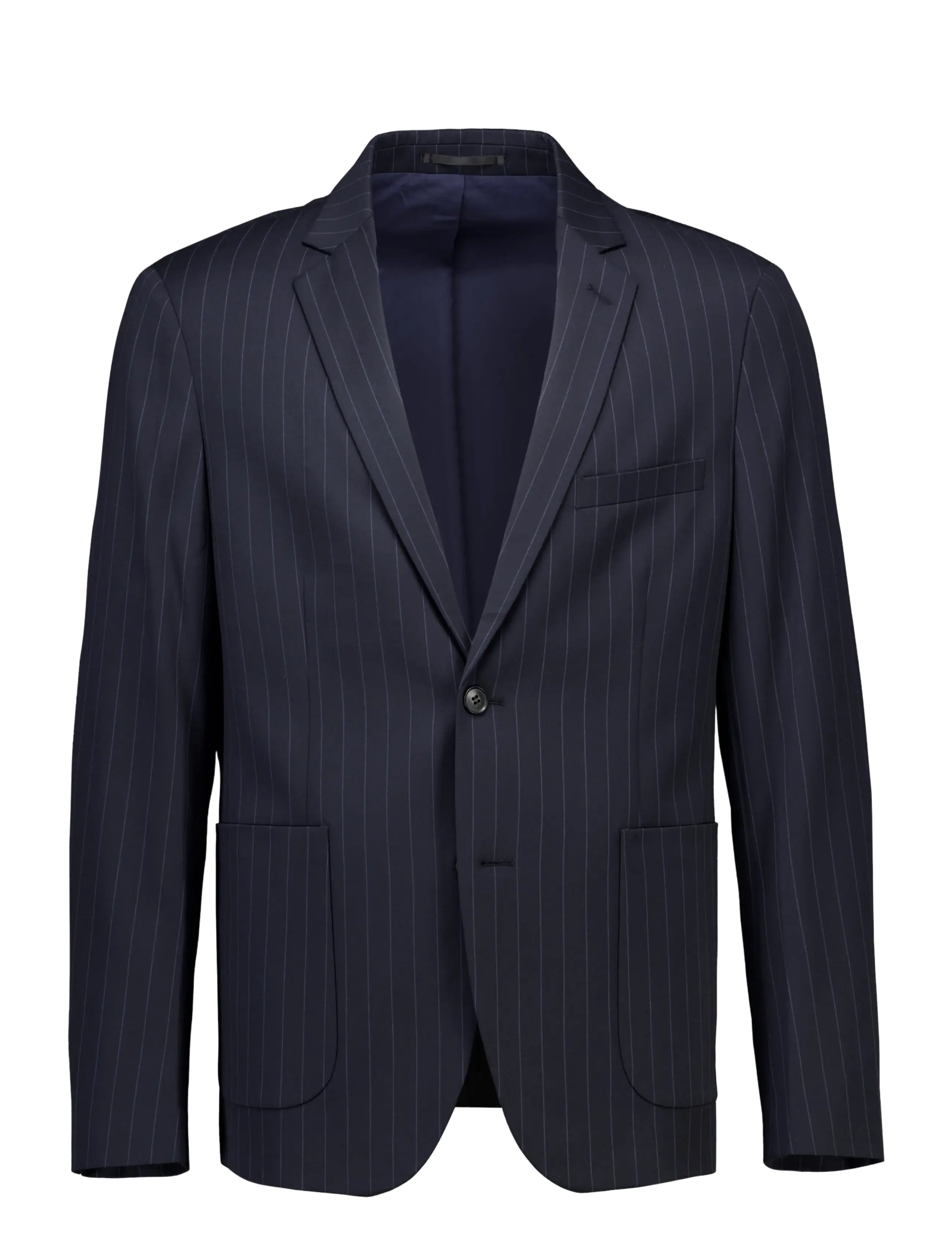 Lindbergh - Striped relaxed blazer - navy - 1