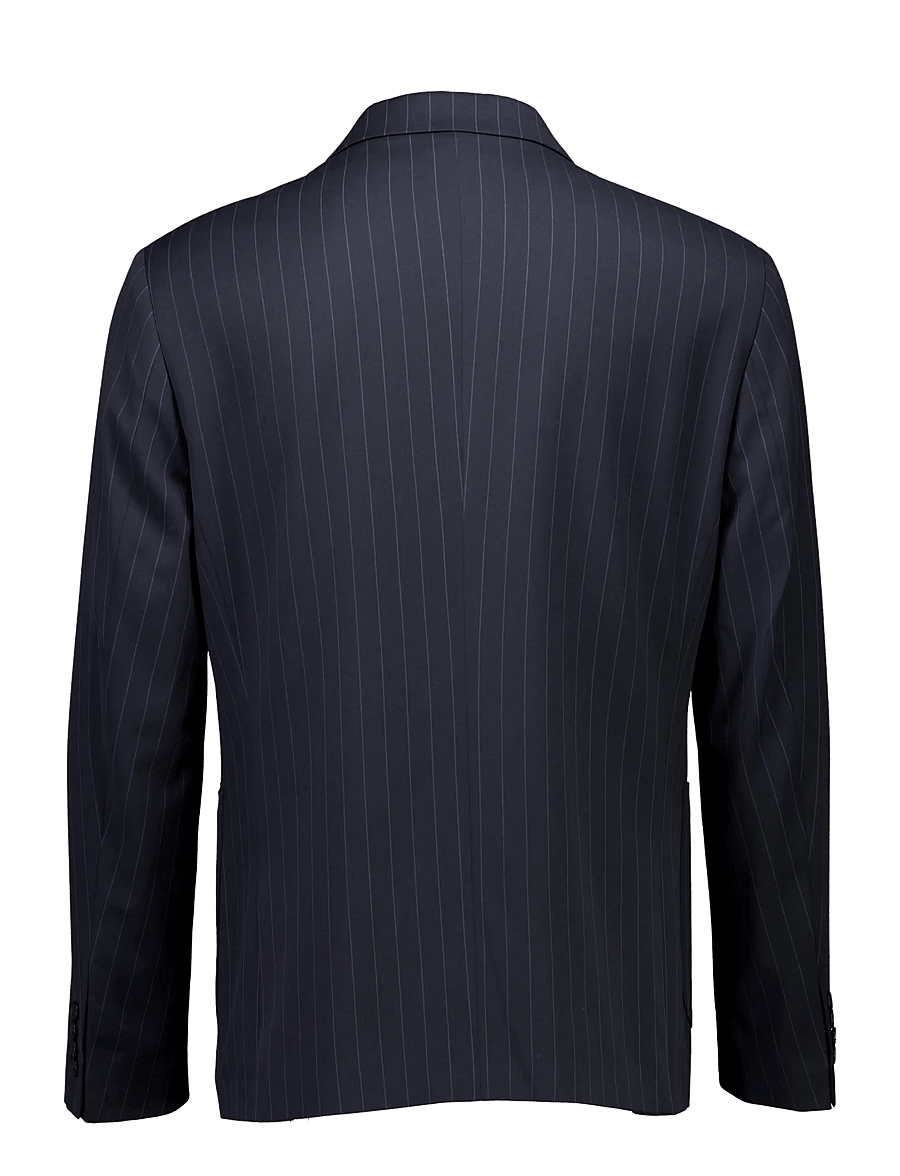 Lindbergh - Striped relaxed blazer - navy - 2