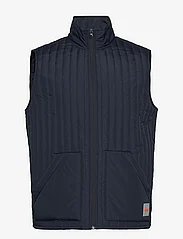 Lindbergh - Vertical quilted waistcoat - vester - navy - 0