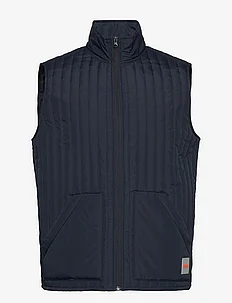 Vertical quilted waistcoat, Lindbergh