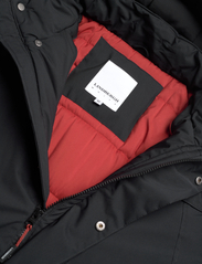 Lindbergh - Hooded parka jacket - talvitakit - black - 8