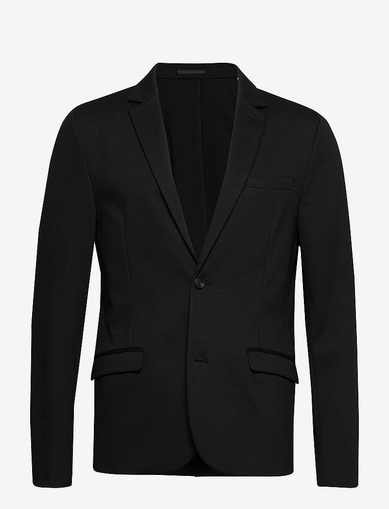 Lindbergh - Superflex knitted blazer - einreiher - black - 1