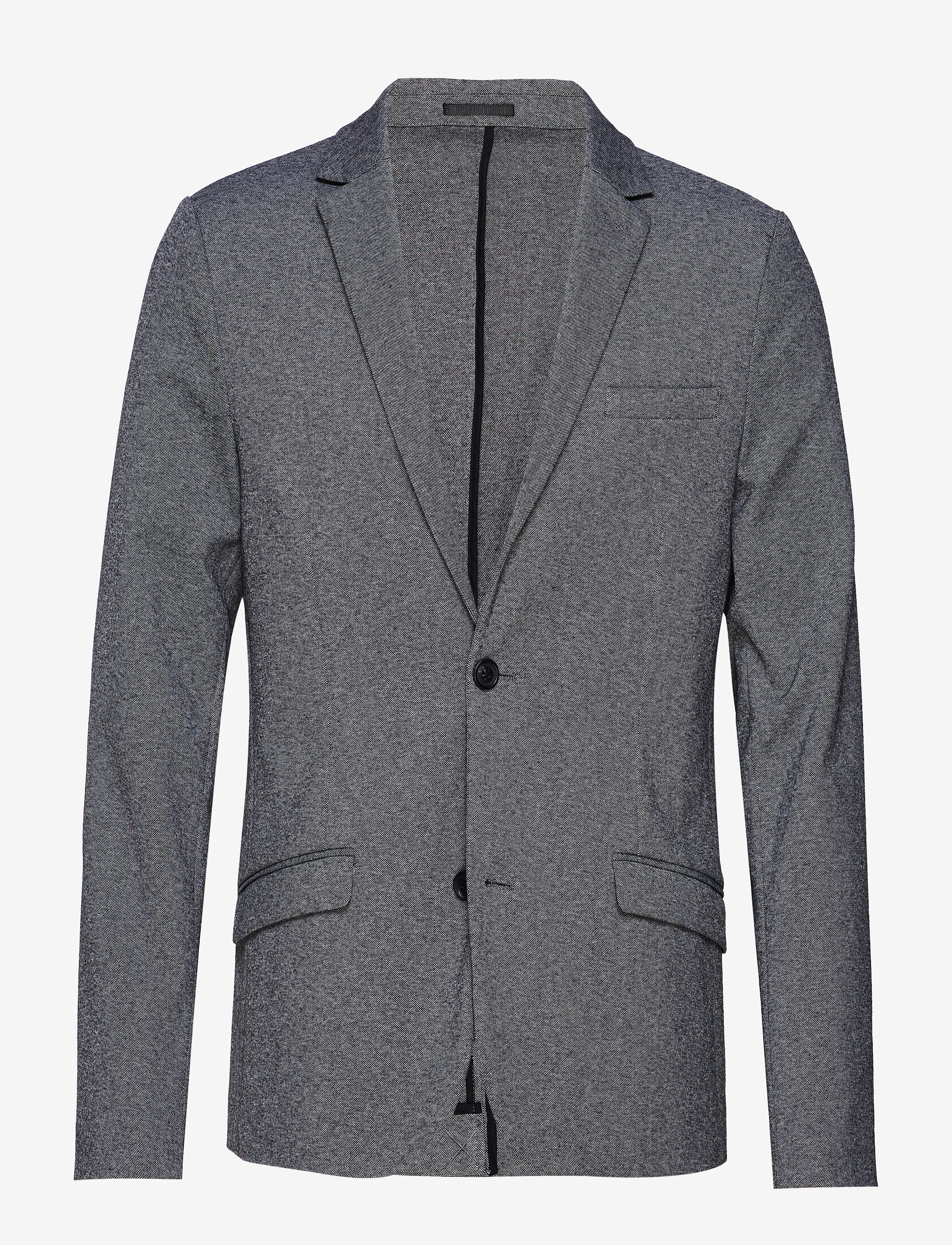 Superflex knitted blazer - GREY MIX