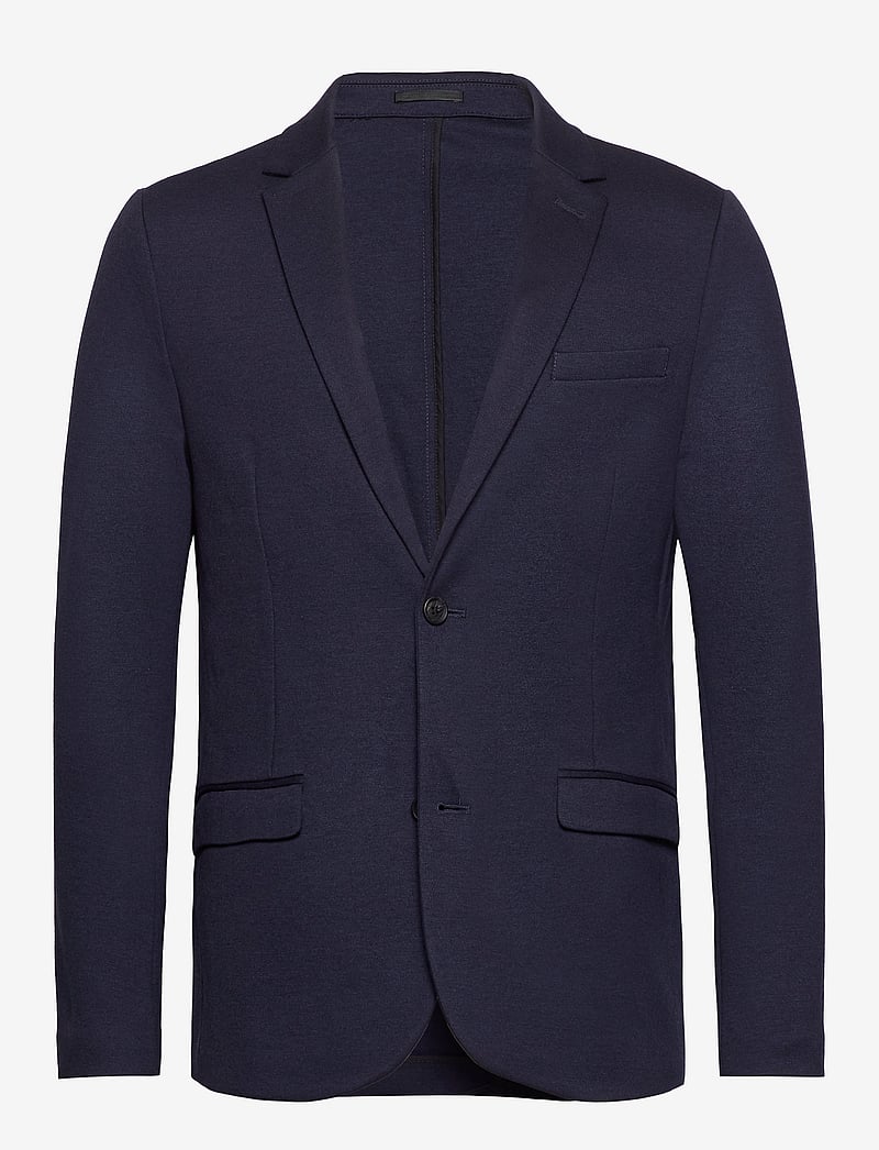 Lindbergh - Superflex knitted blazer - Ühe rinnatisega pintsakud - navy mix - 1