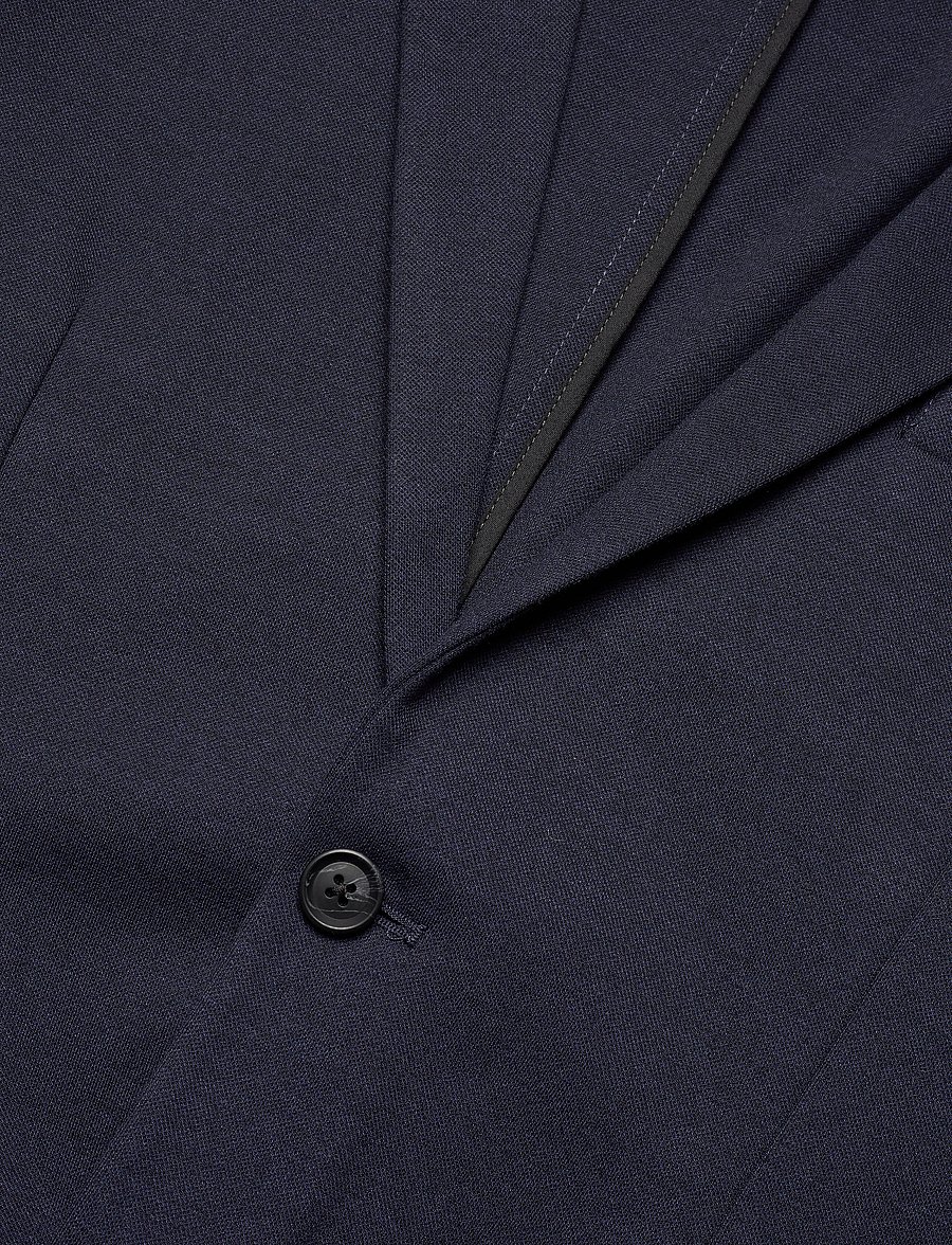 Lindbergh - Superflex knitted blazer - einreiher - navy mix - 3