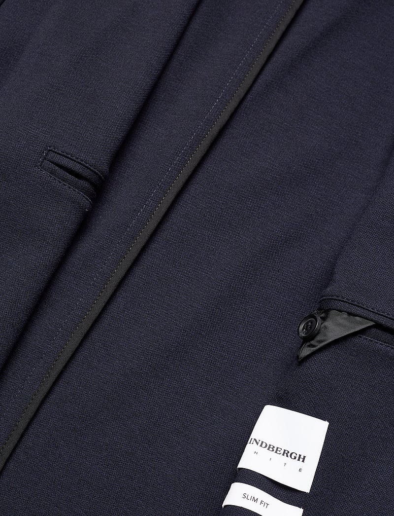 Lindbergh - Superflex knitted blazer - Ühe rinnatisega pintsakud - navy mix - 5