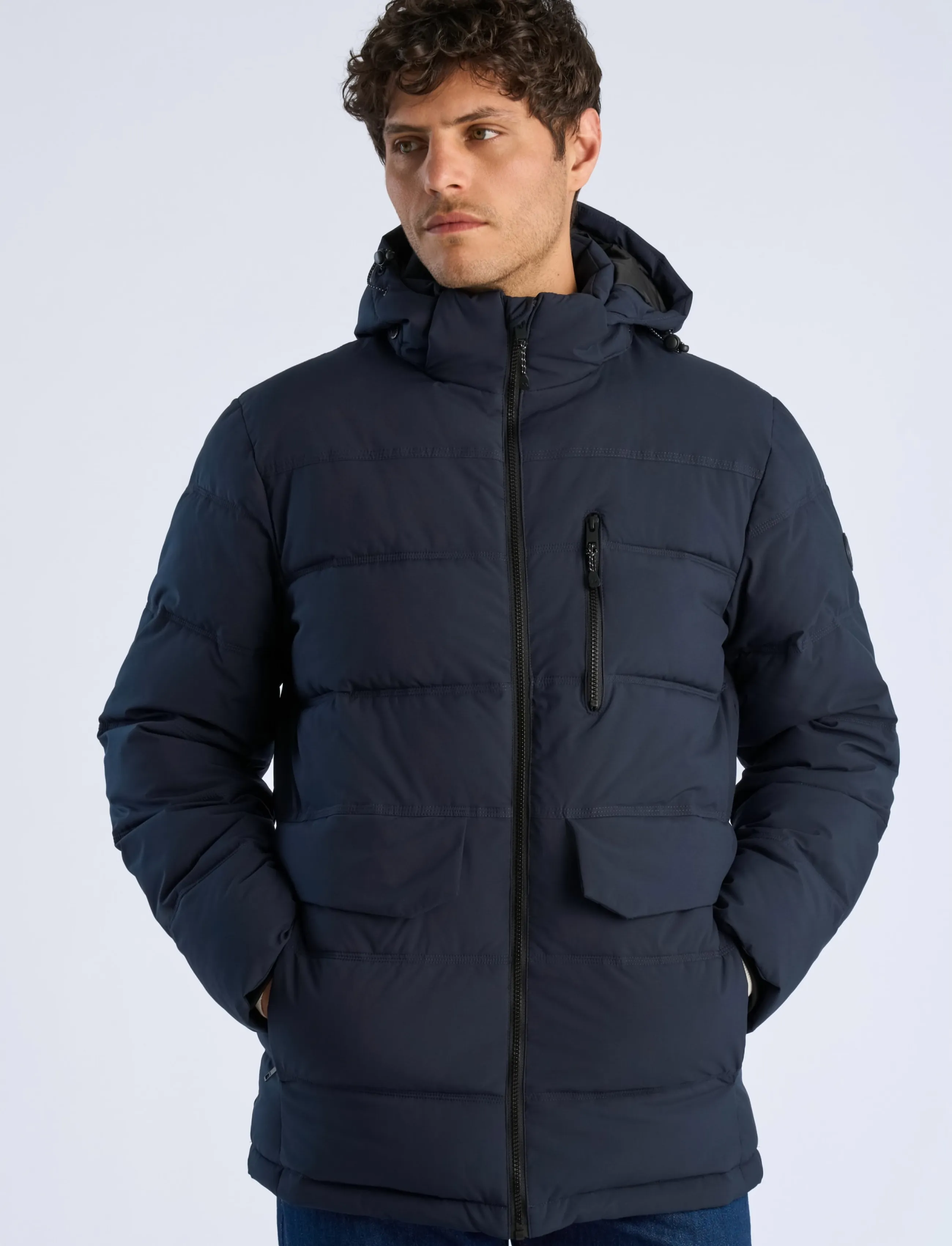 Lindbergh - Functional parka jacket - parkad - dk navy - 3