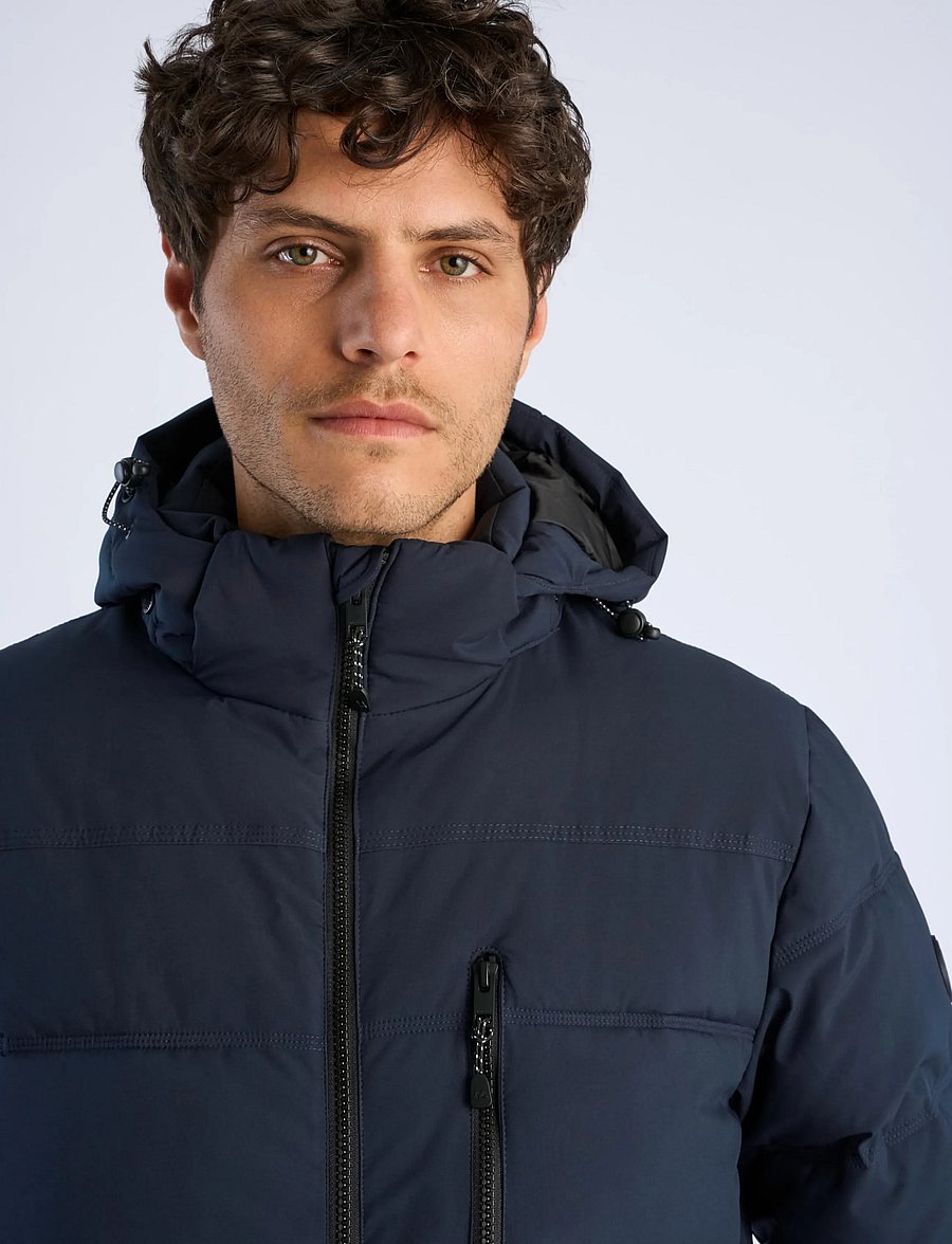 Lindbergh - Functional parka jacket - parkad - dk navy - 5